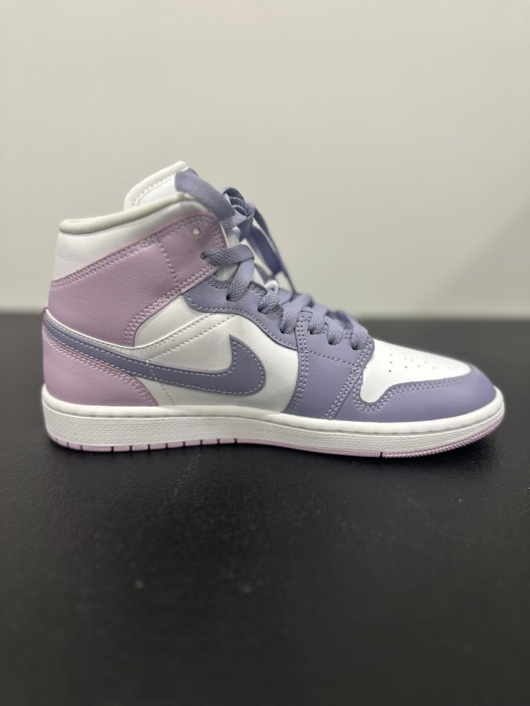 Jordan 1 Mid Indigo Haze Doll White (Women's)