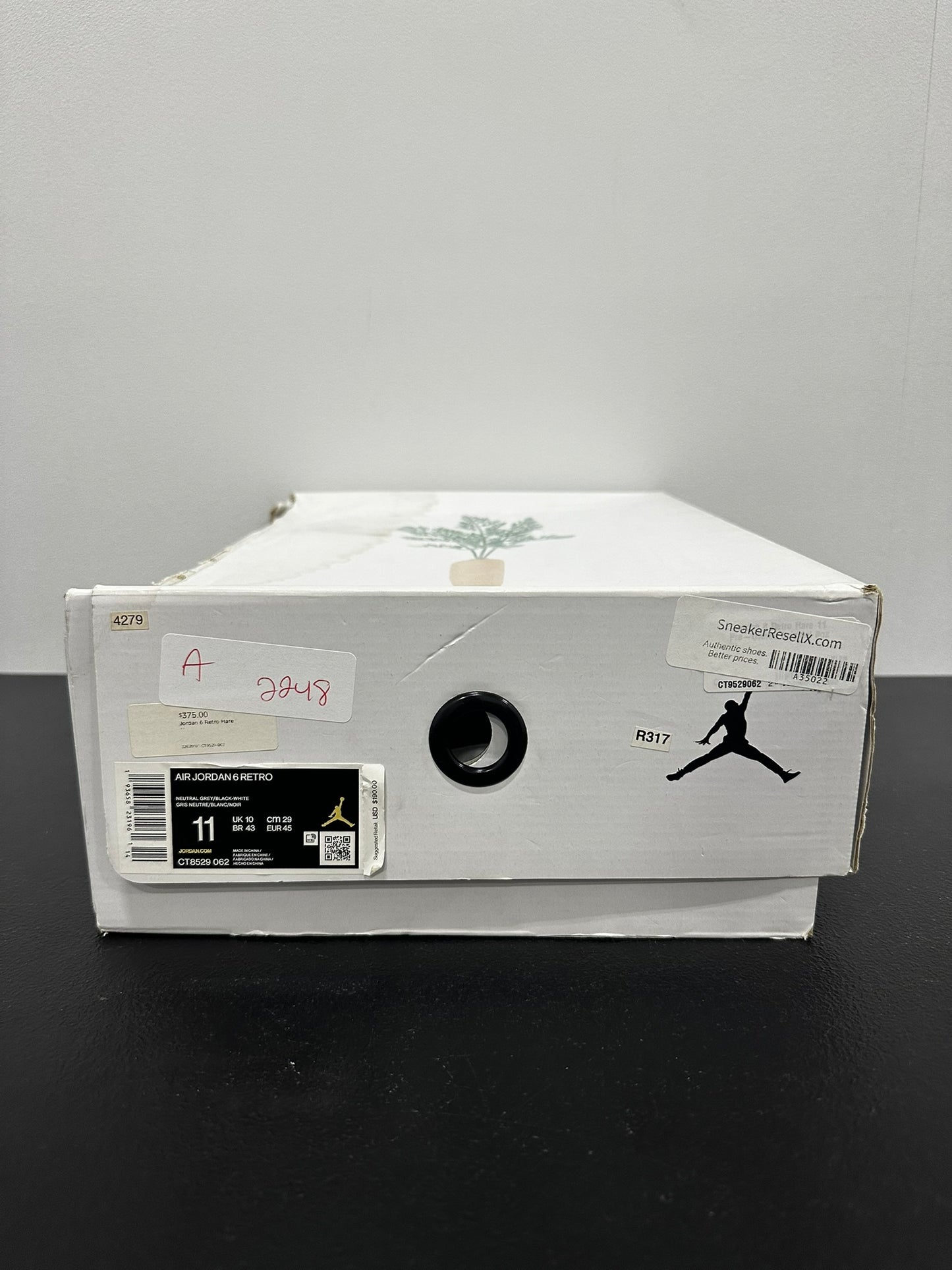 Jordan 6 Retro Hare