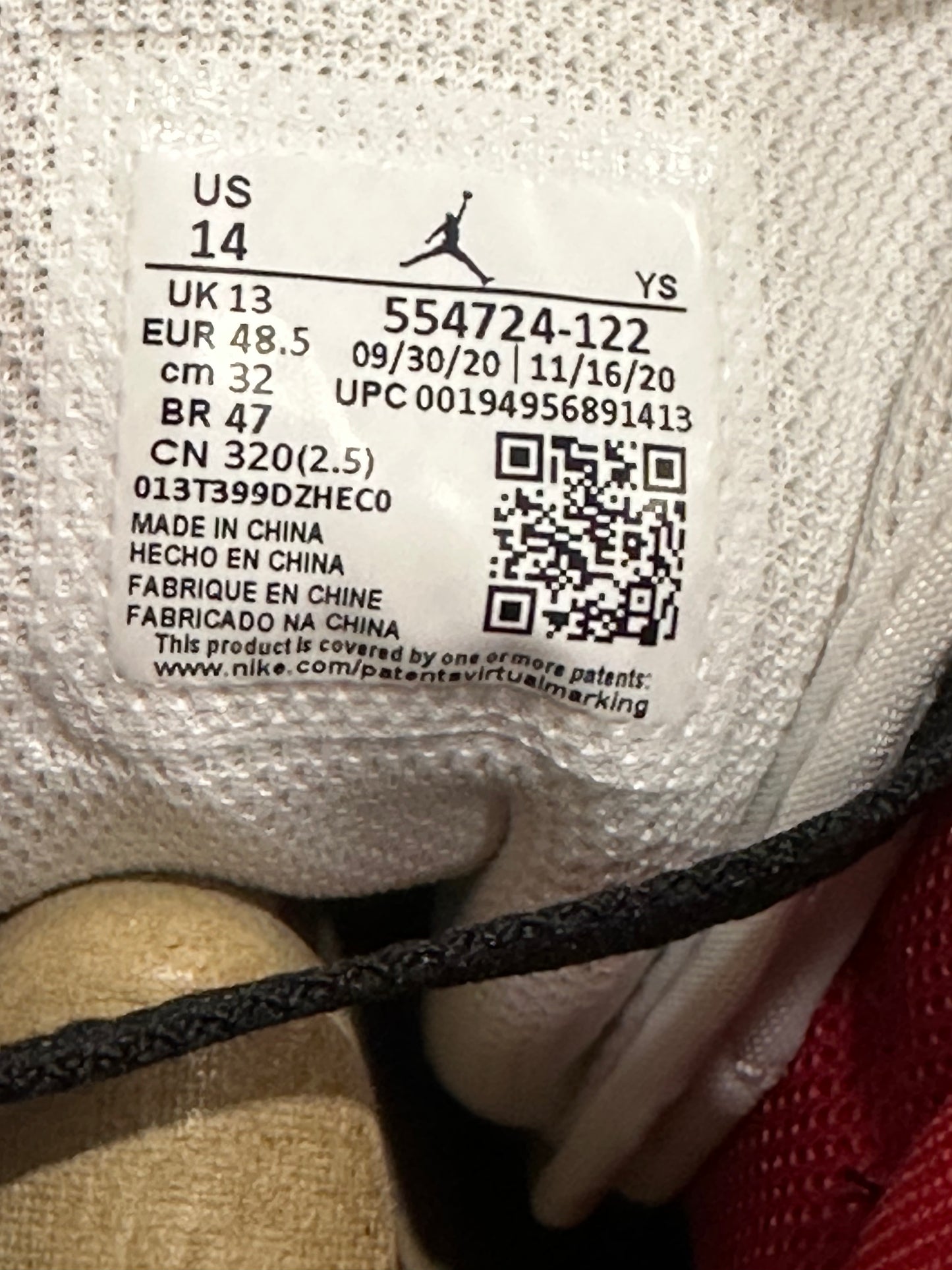 Jordan 1 Mid Gym Red Black White