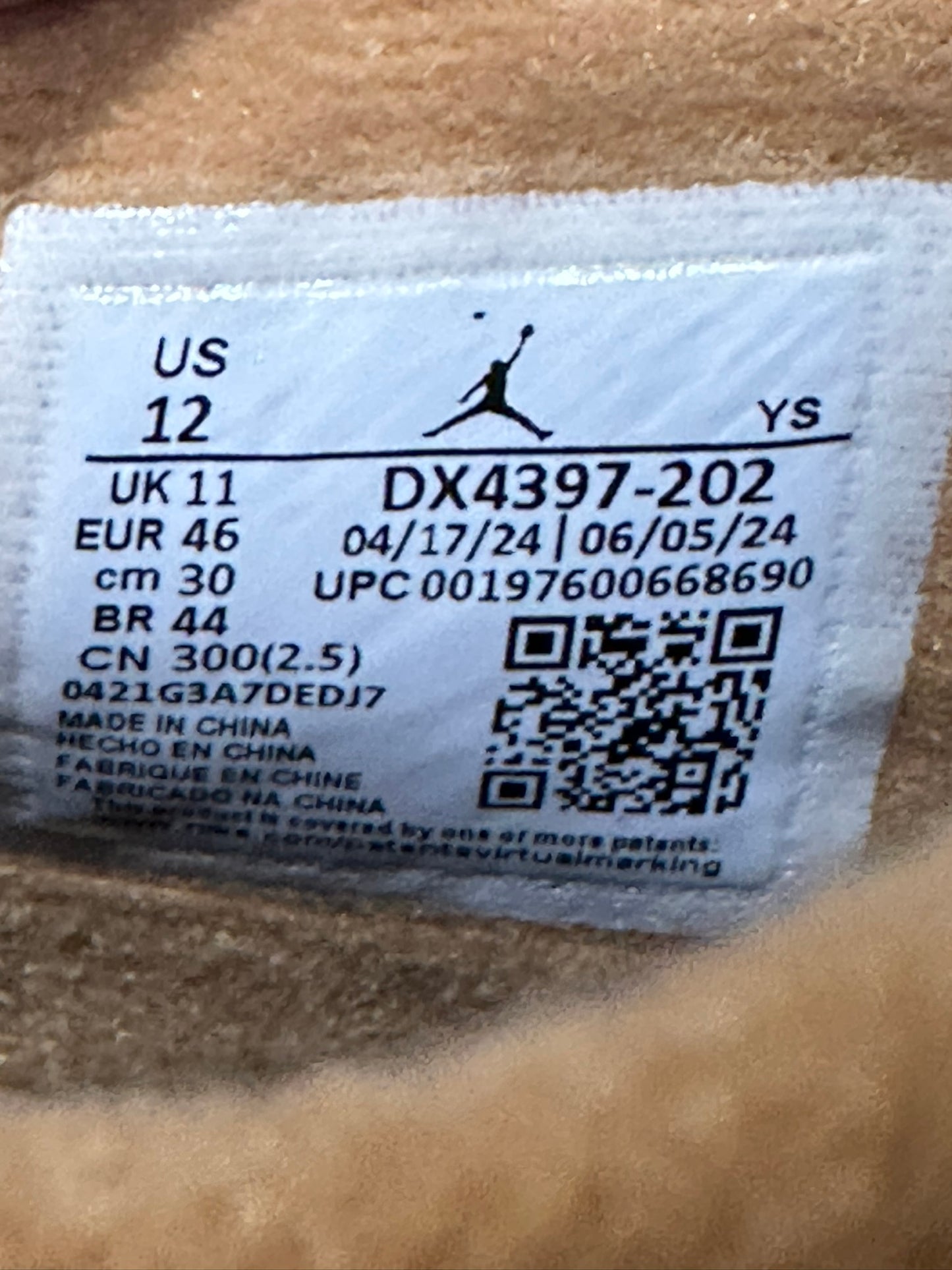 Jordan Stadium 90 Flax Baroque Brown