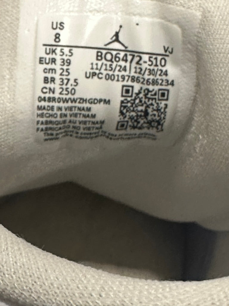 Jordan 1 Mid Indigo Haze Doll White (Women's)