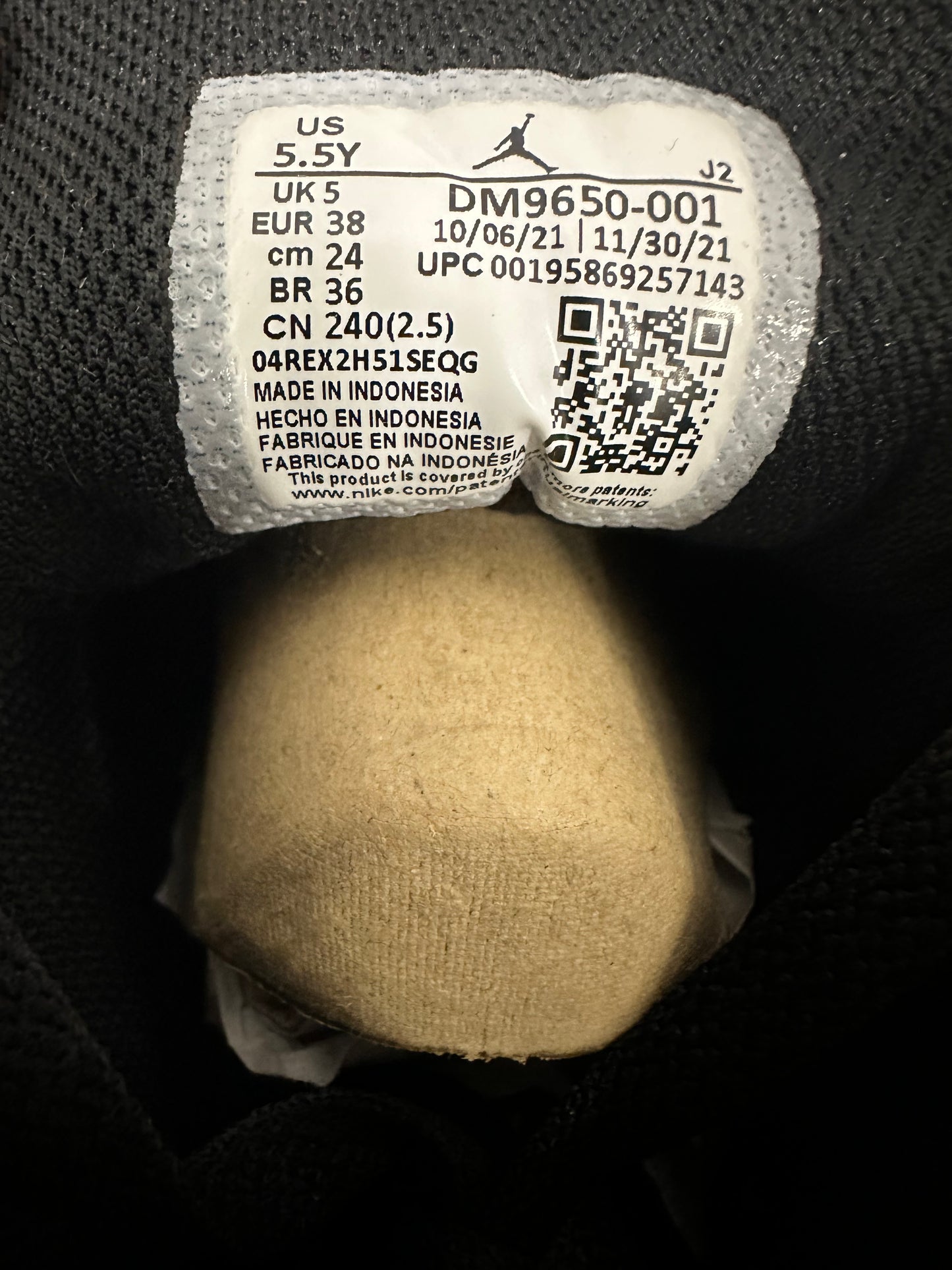 Jordan 1 Mid Bred Text (GS)