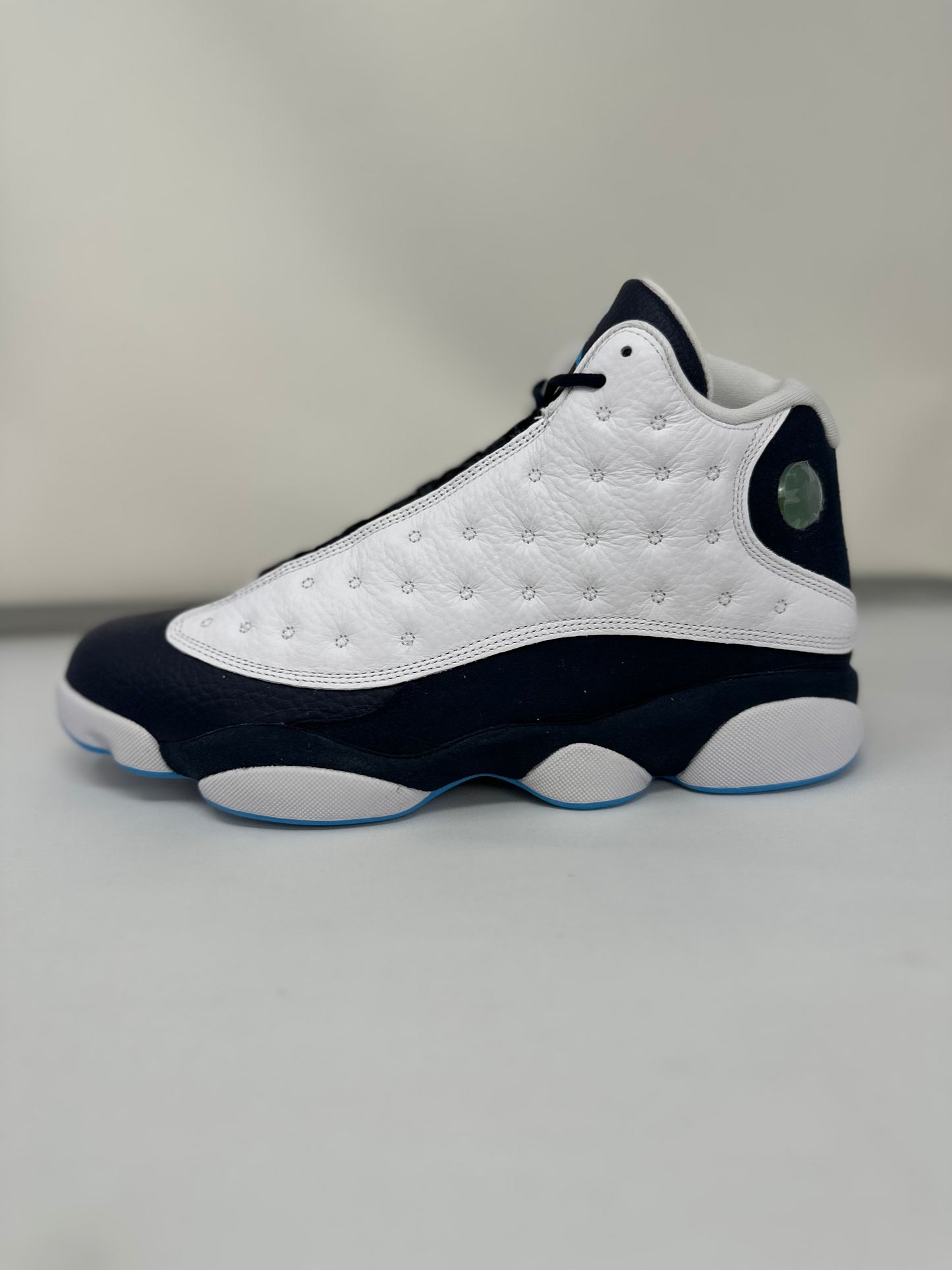 Jordan 13 Retro Obsidian Powder Blue White
