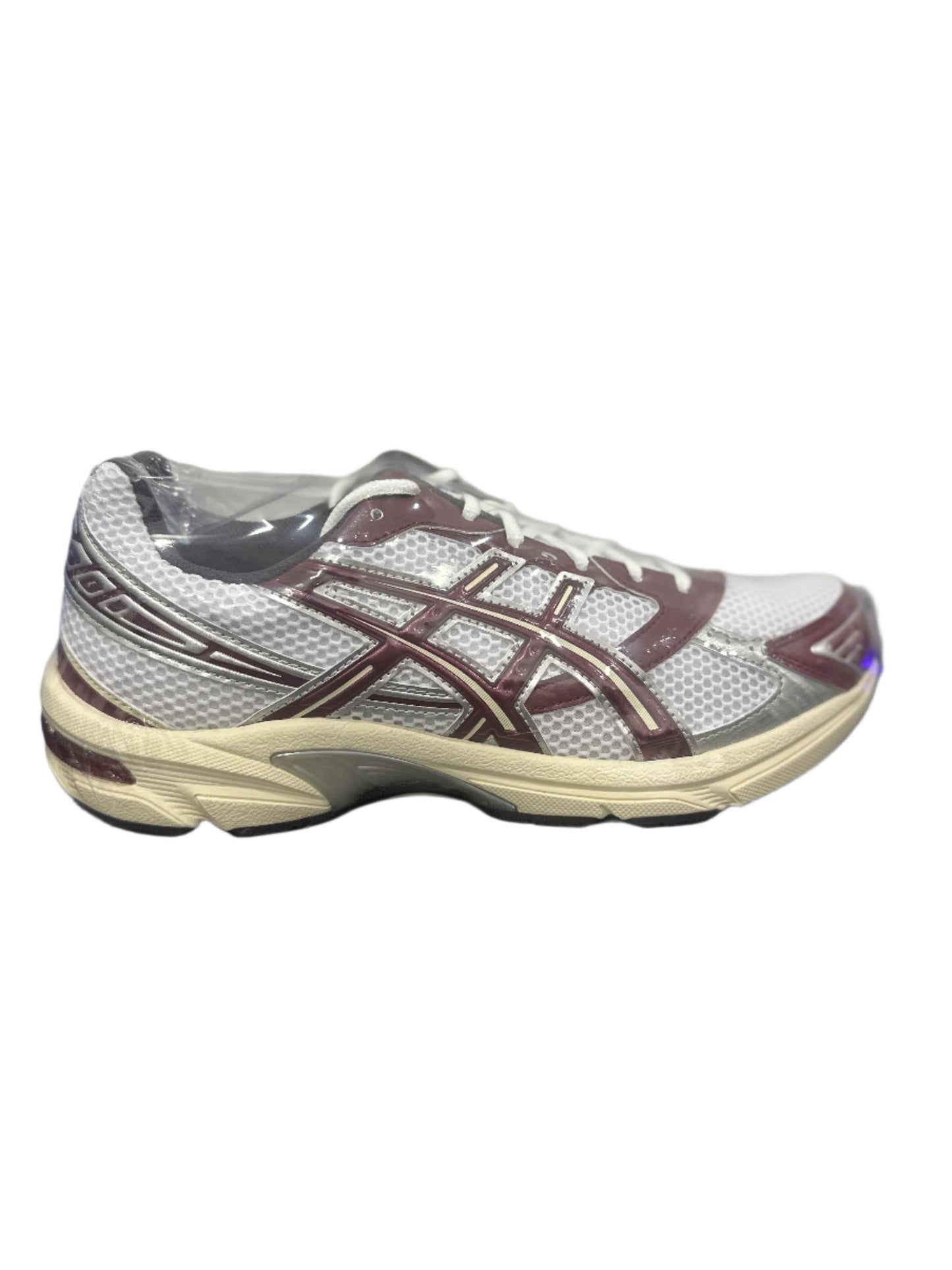 ASICS Gel-1130 White Maroon Banner