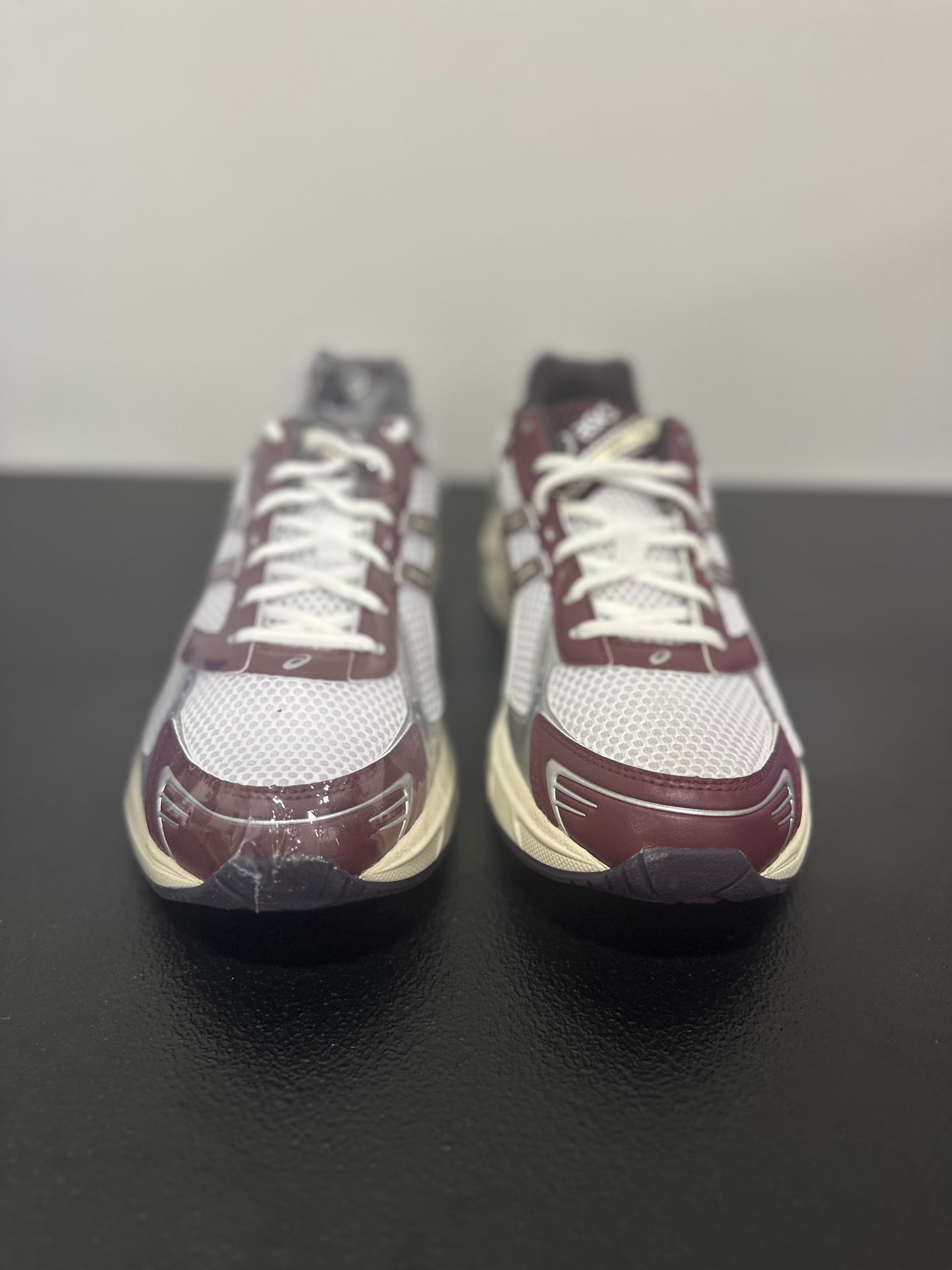 ASICS Gel-1130 White Maroon Banner