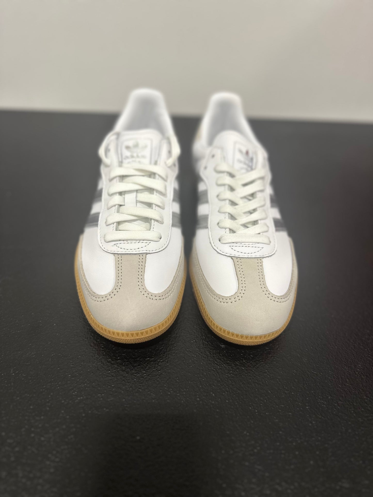 adidas Samba OG White Silver Metallic Grey (Women's)