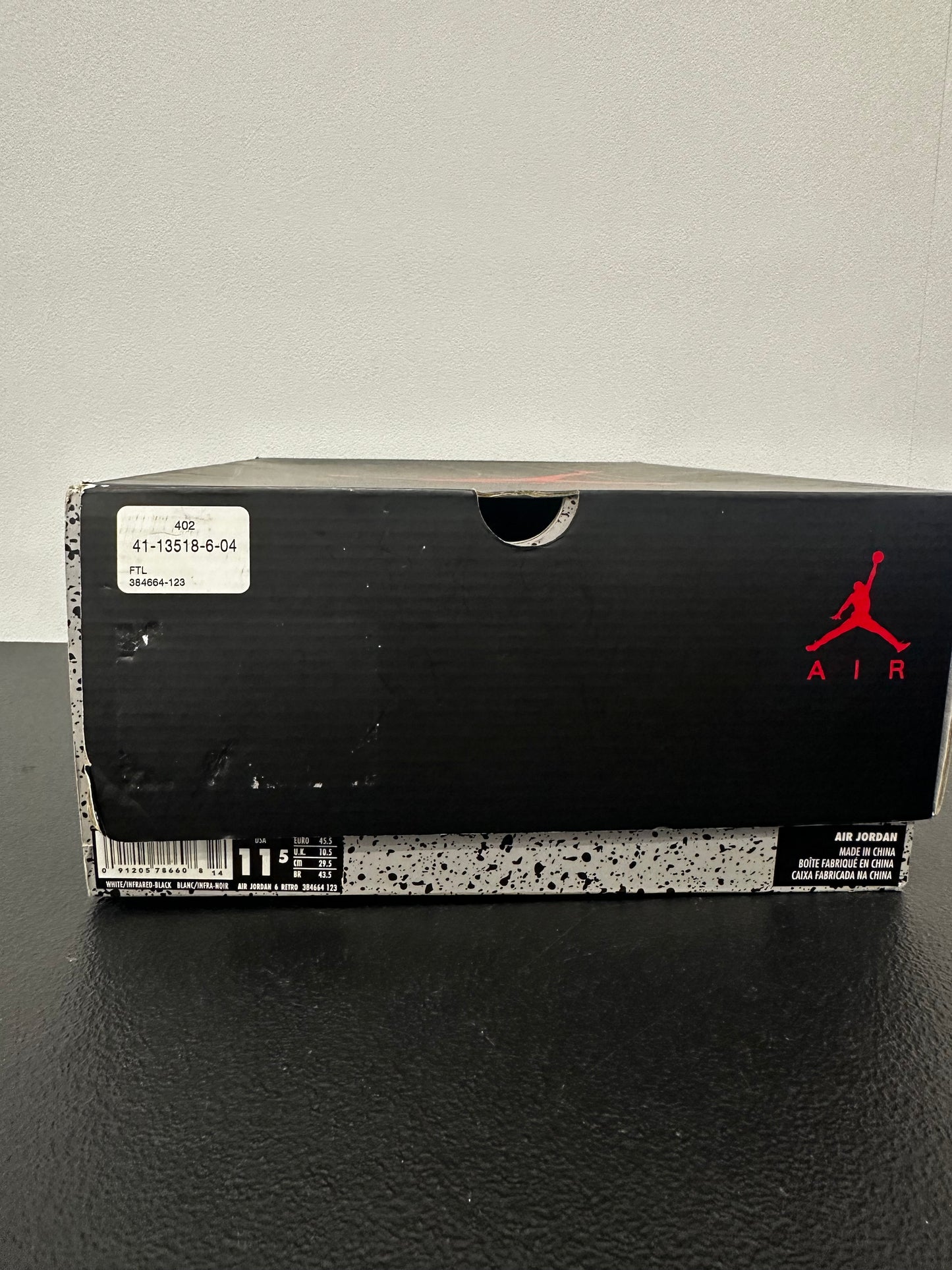 Jordan 6 Retro Infrared White (2014)