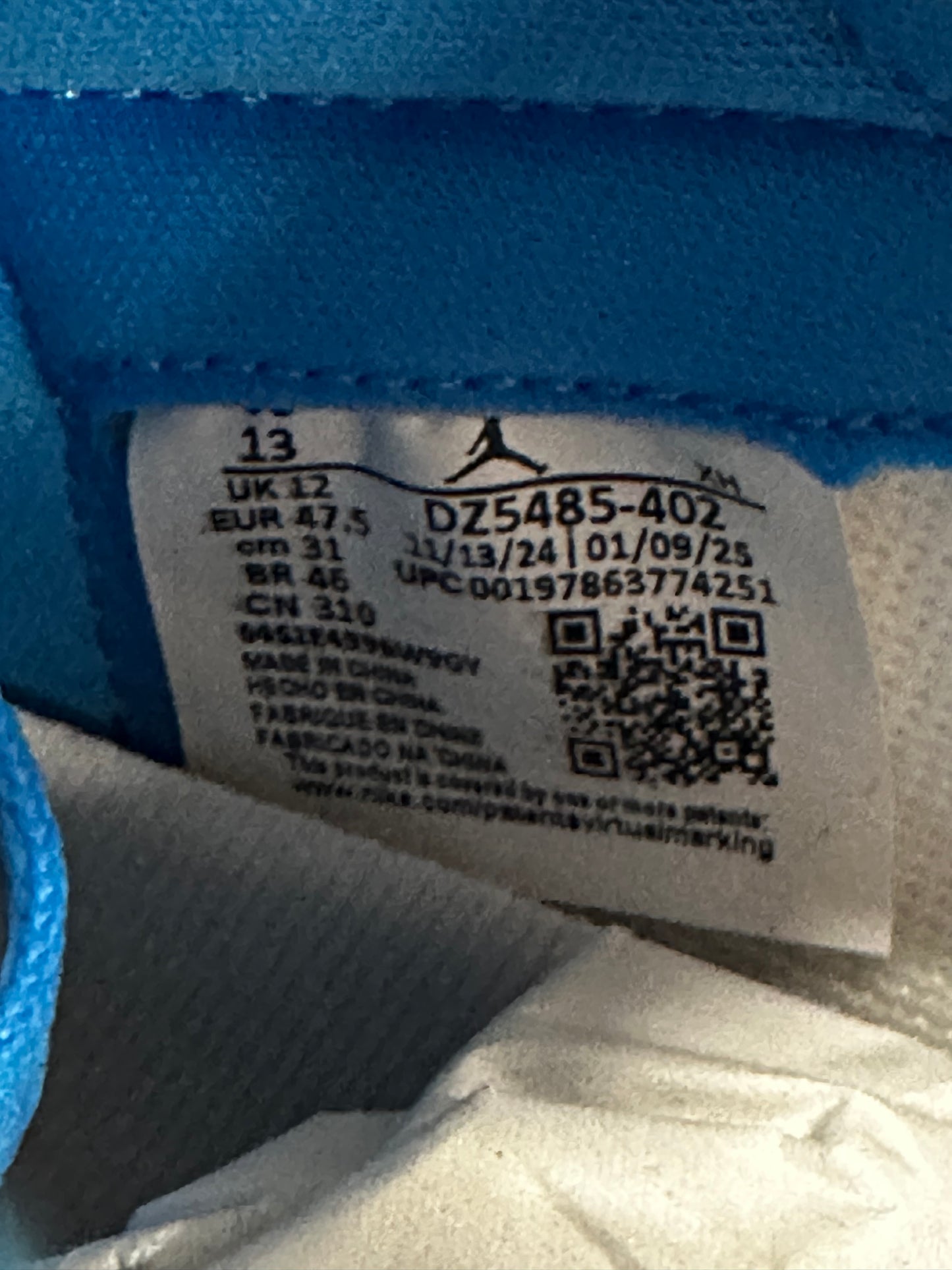 Jordan 1 Retro High OG UNC Reimagined