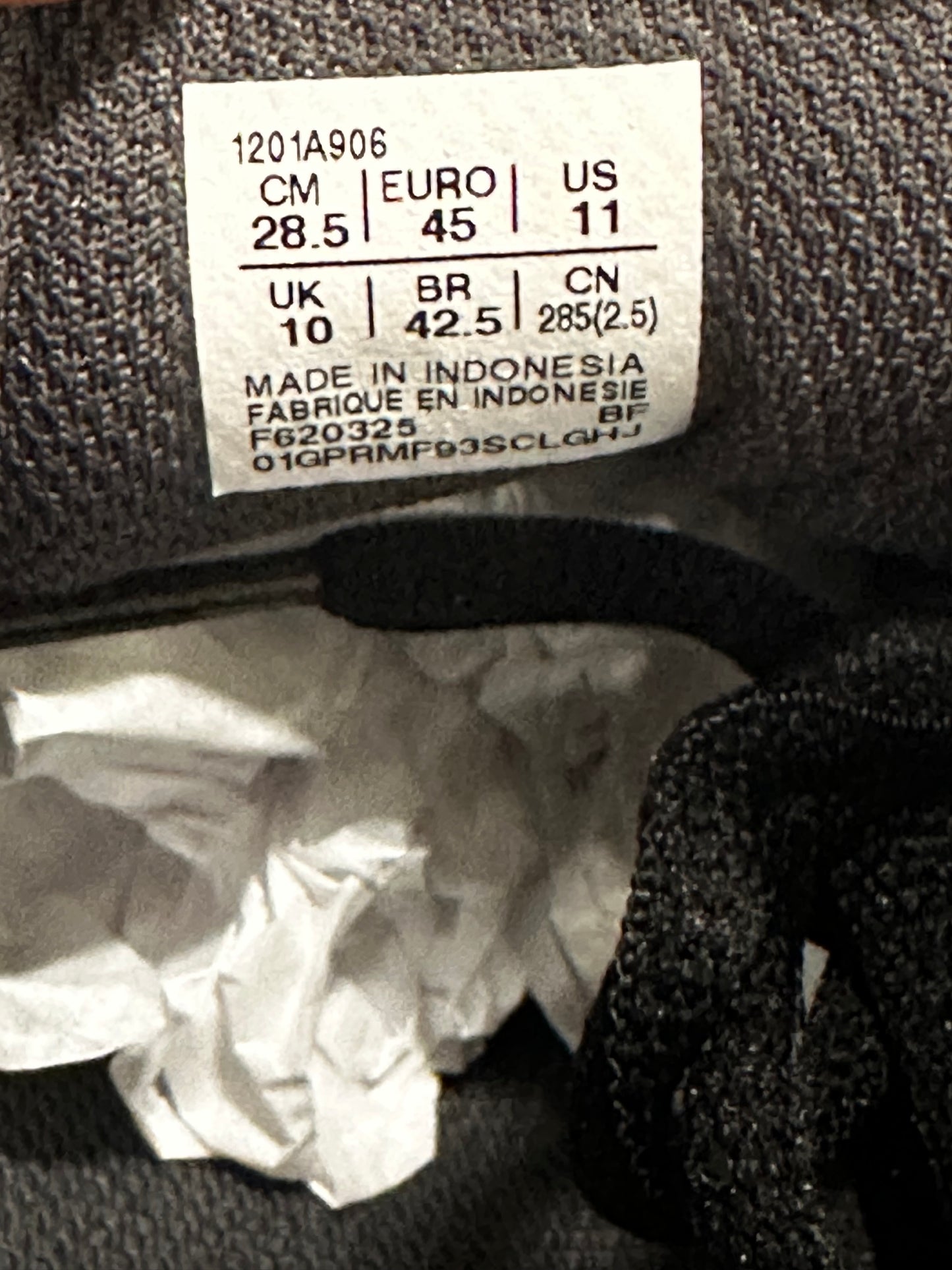 ASICS Gel-1130 Black Pure Silver