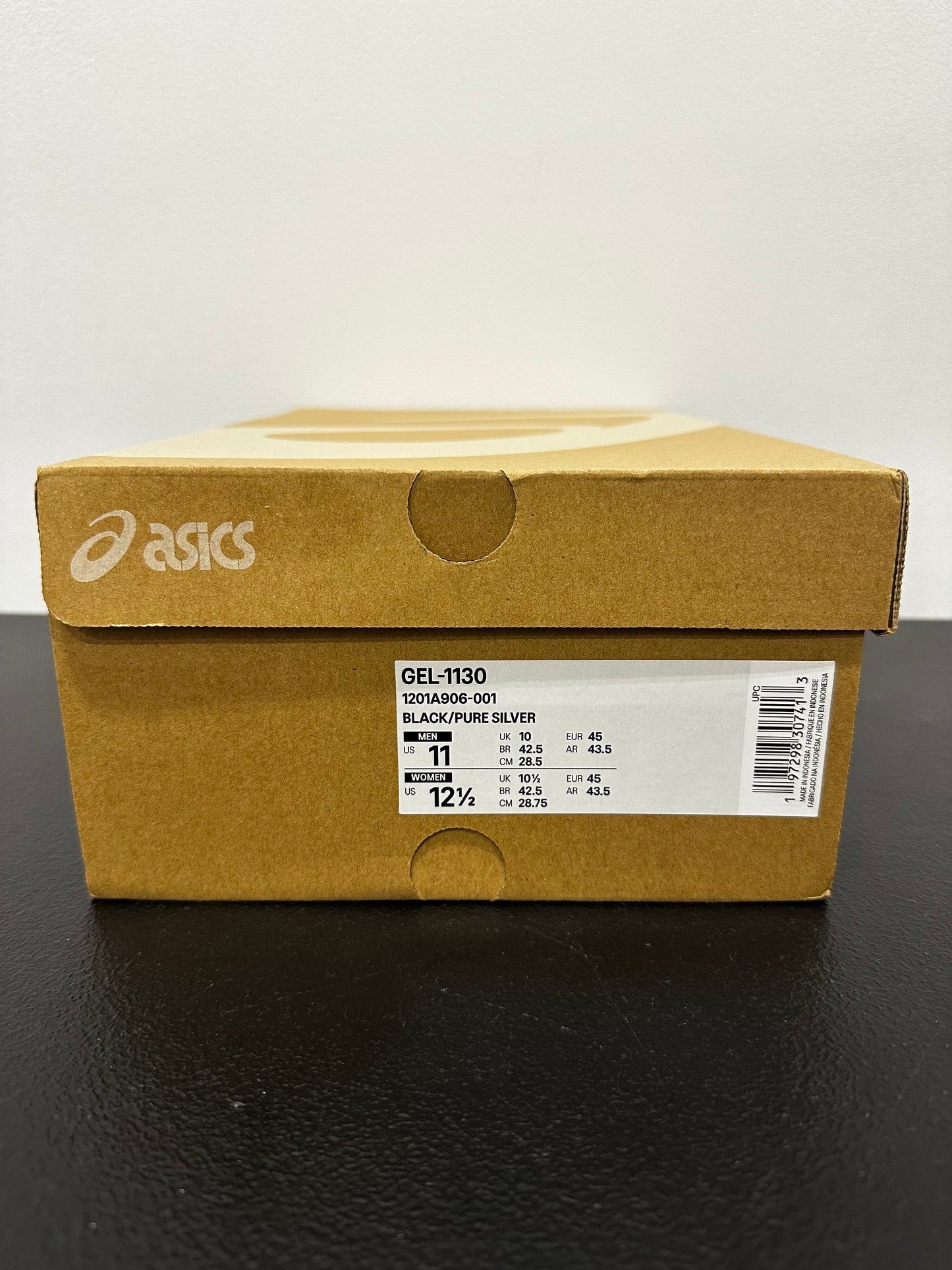ASICS Gel-1130 Black Pure Silver