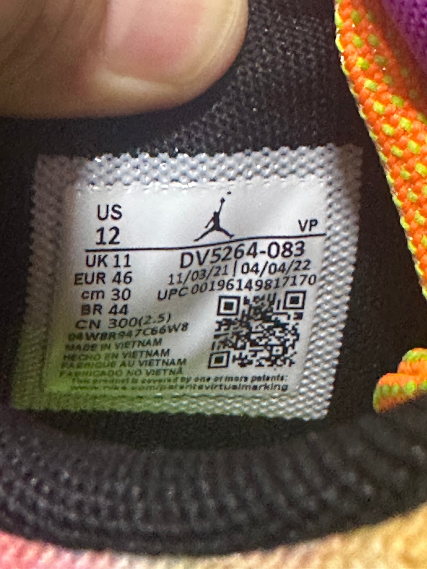 Jordan 36 Low EYBL (2022)