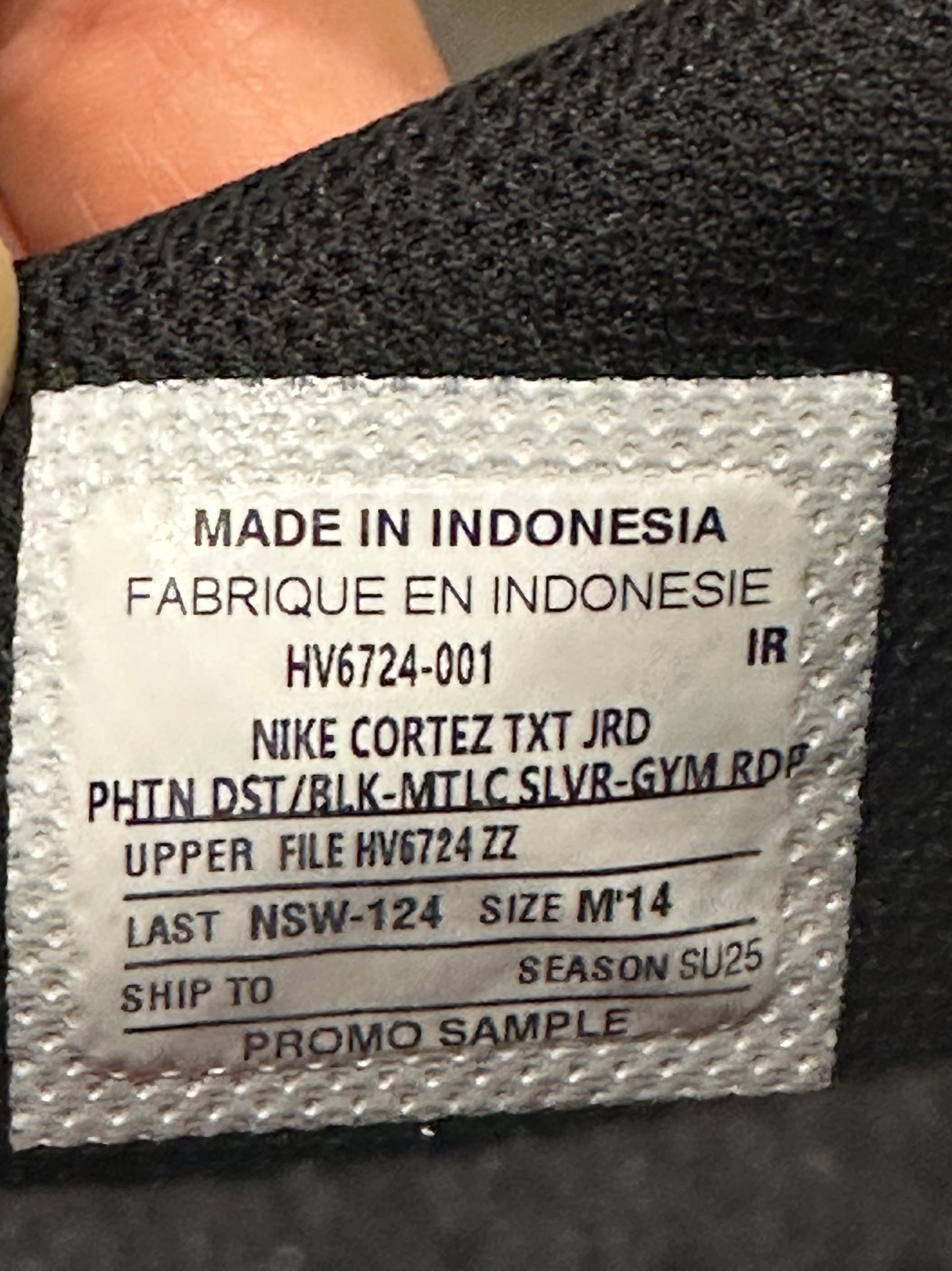 Nike Cortez TXT Jackie Robinson Day Promo Sample