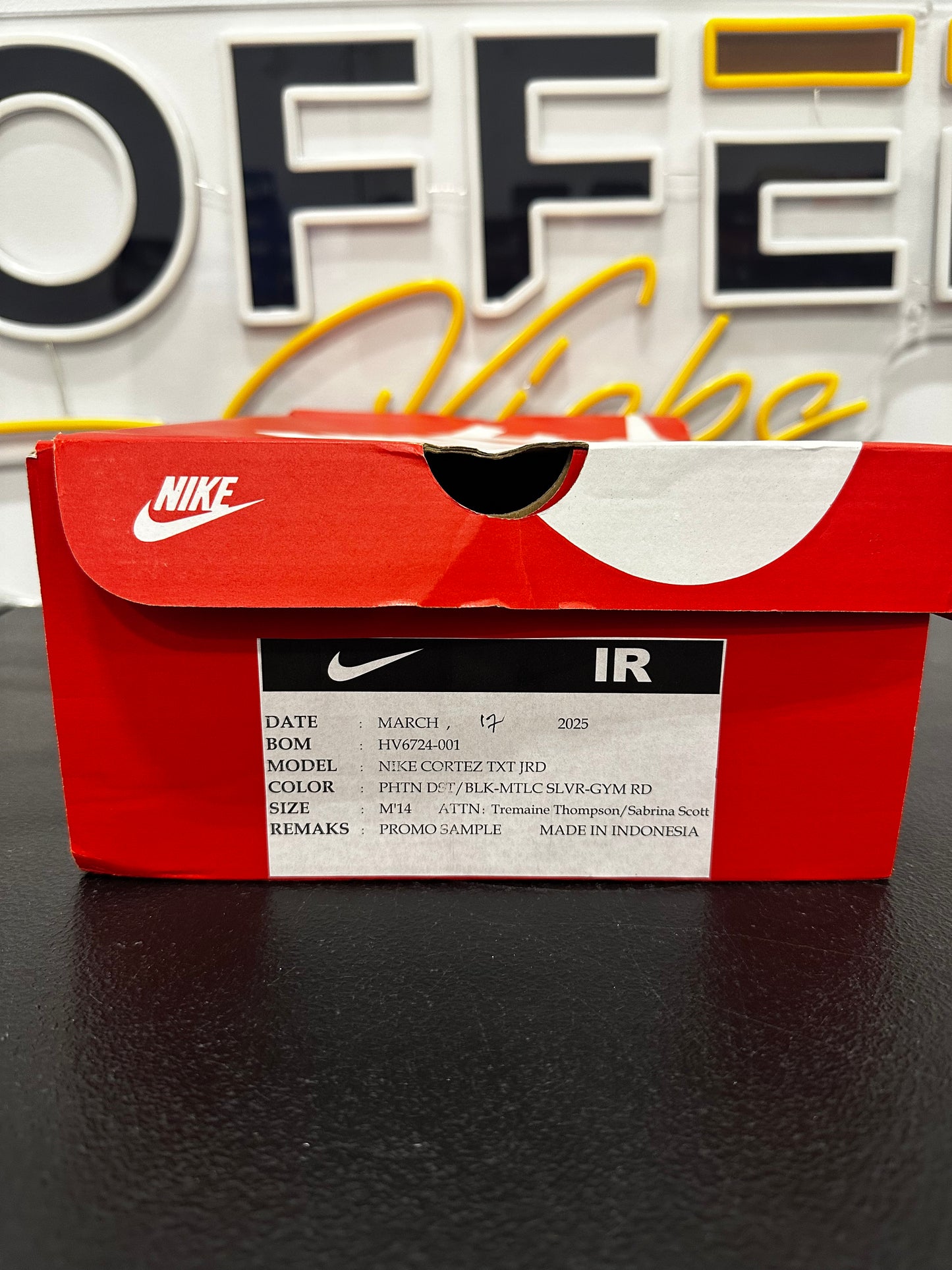 Nike Cortez TXT Jackie Robinson Day Promo Sample