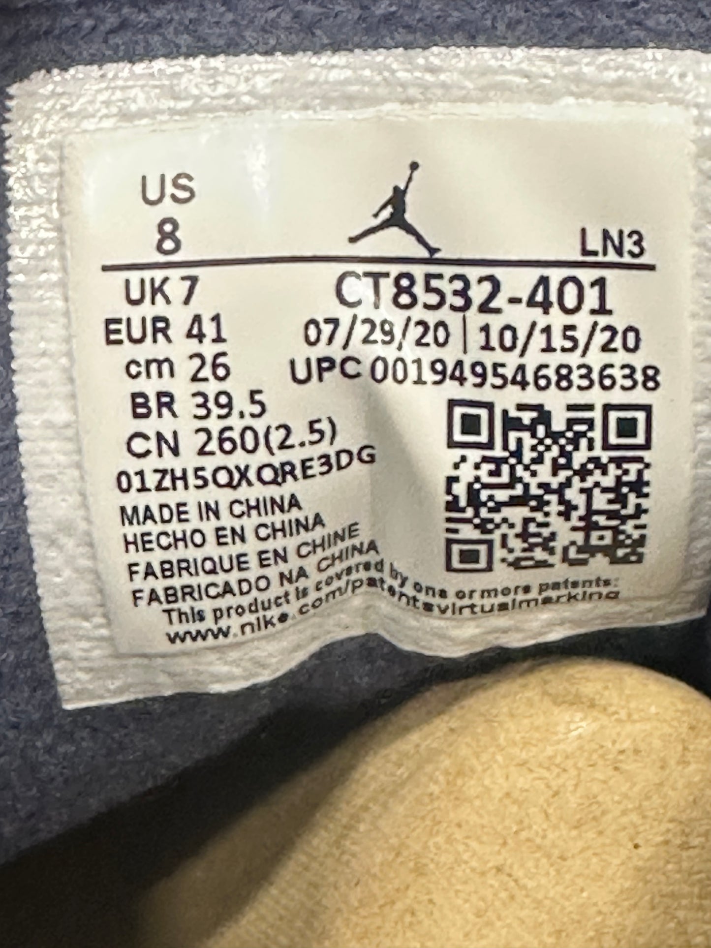Jordan 3 Retro Georgetown (2021)
