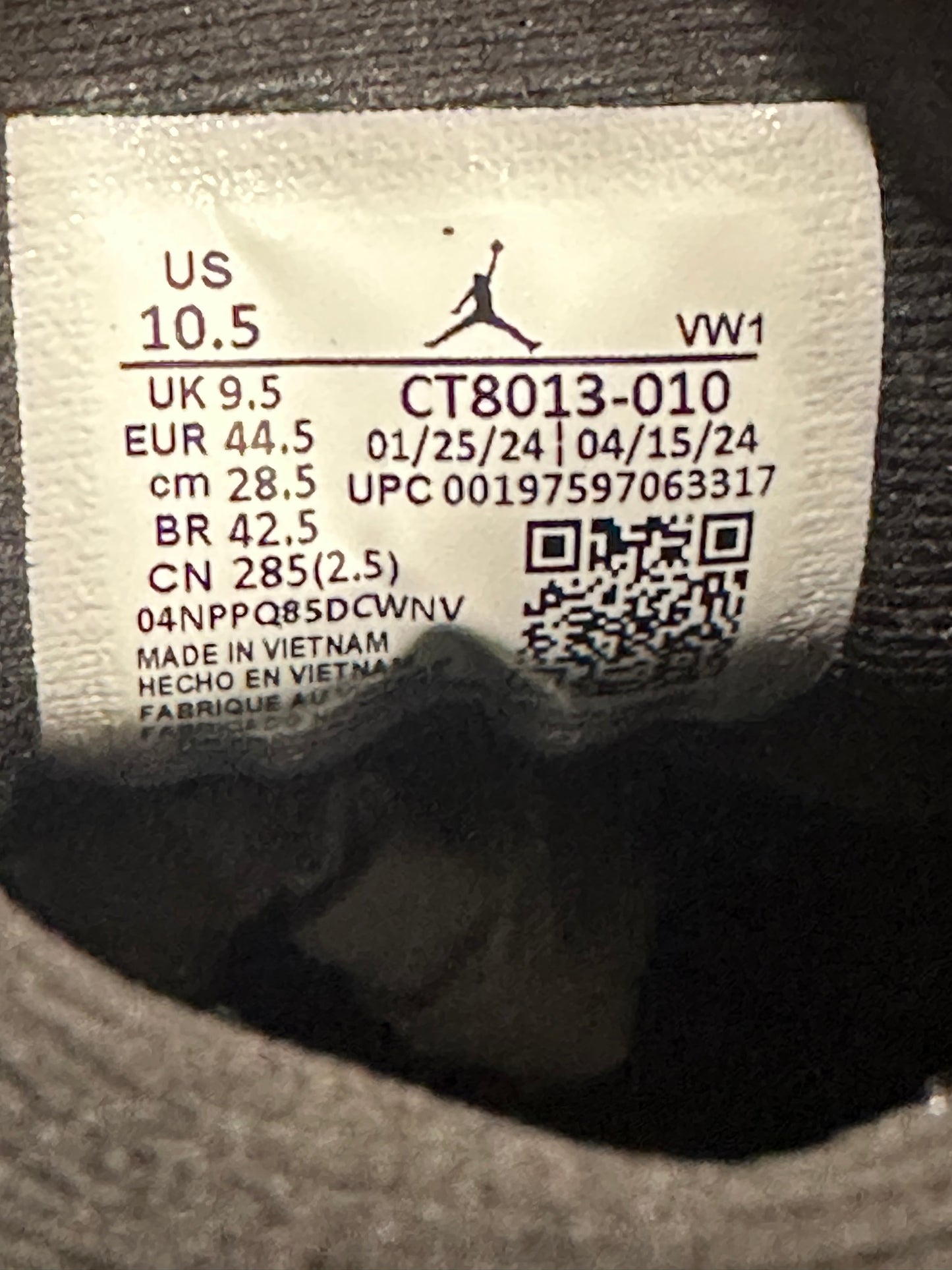 Jordan 12 Retro Barons