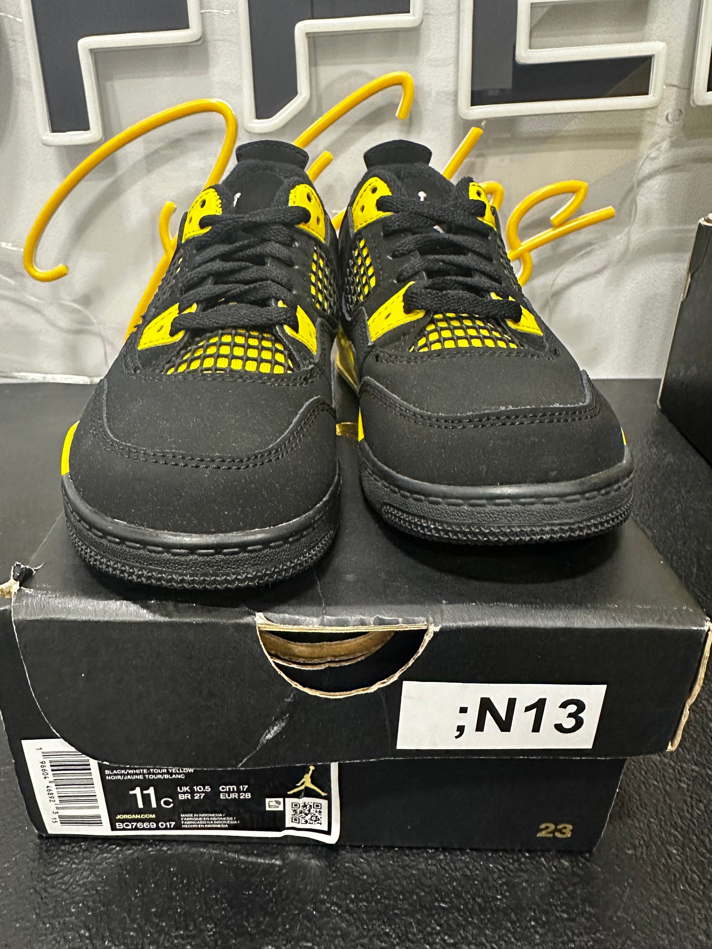 Jordan 4 Thunder (TD)
