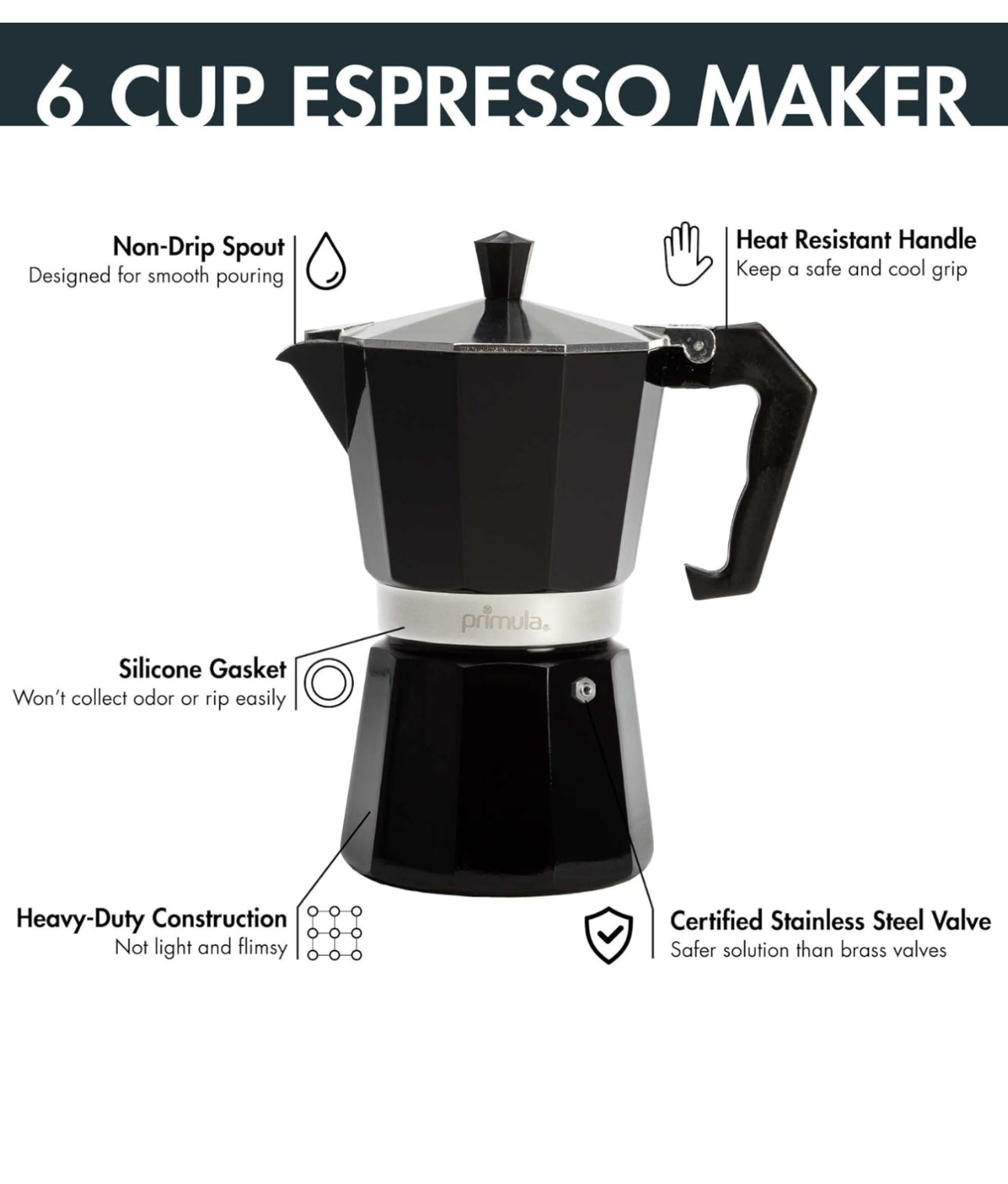 Primula Stovetop Espresso and Coffee Maker