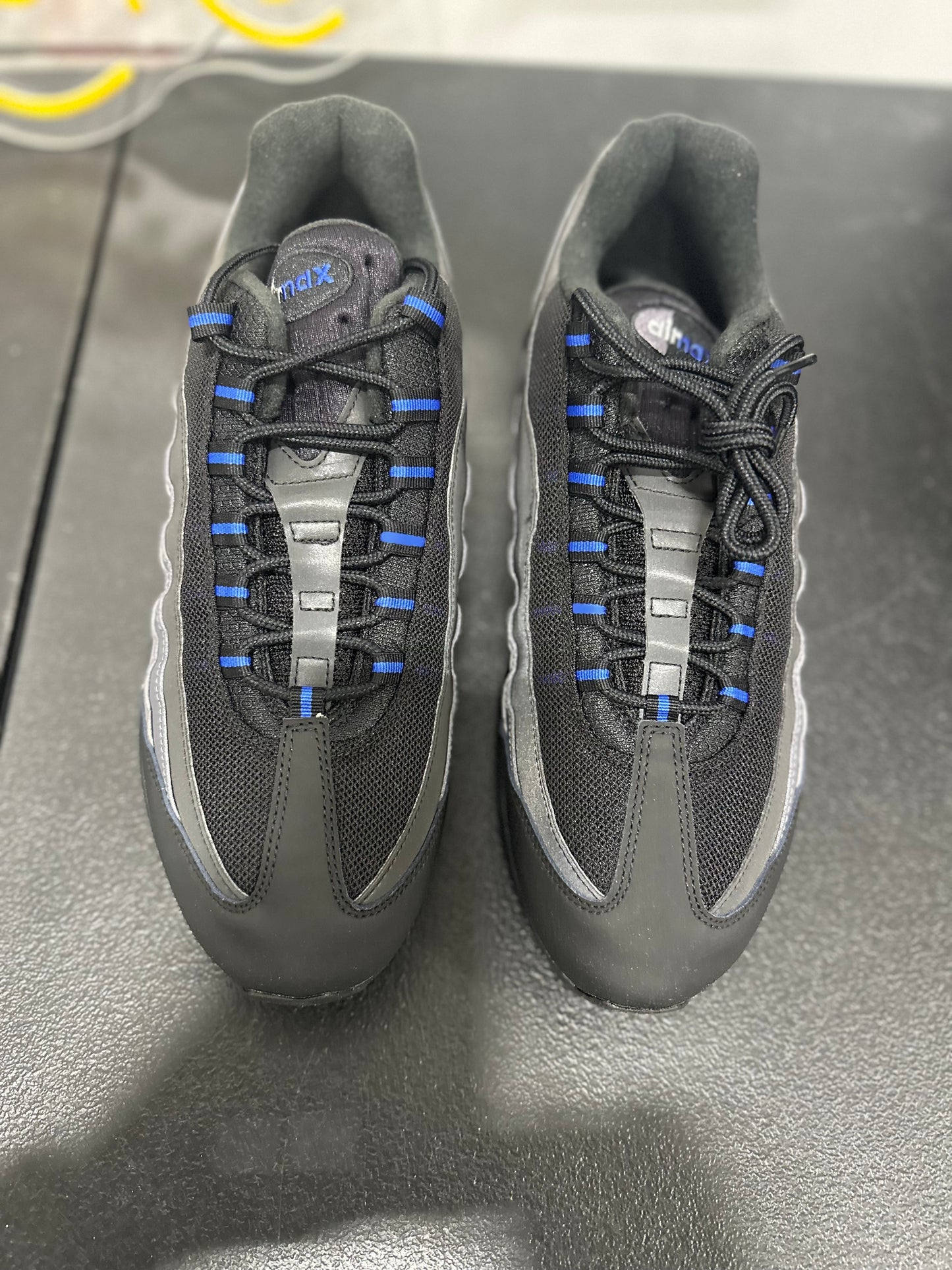 Nike Air Max 95 Big Bubble Black Game Royal