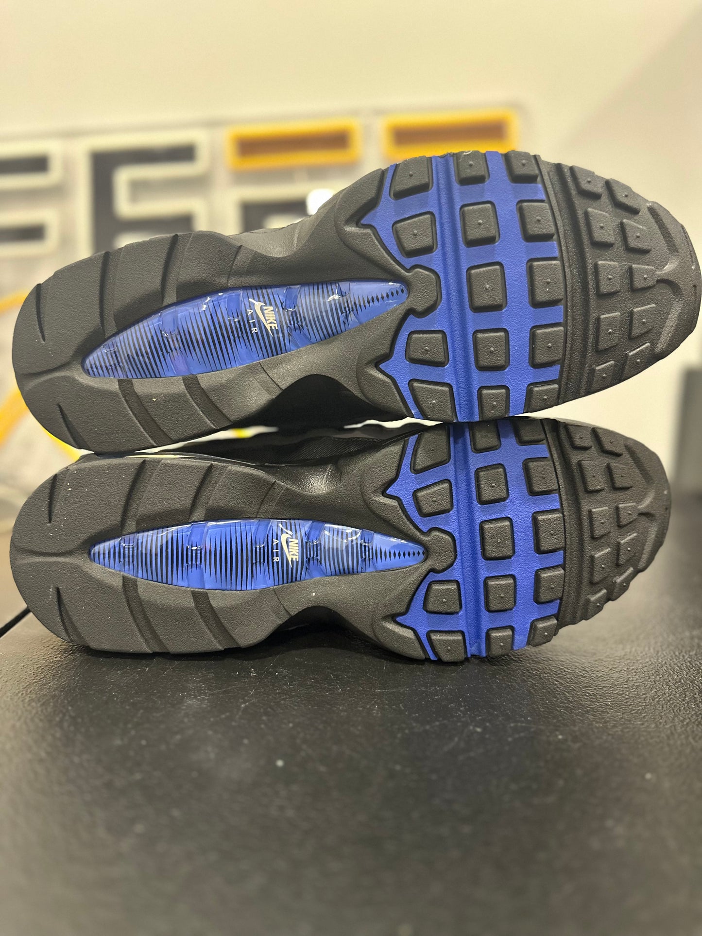Nike Air Max 95 Big Bubble Black Game Royal