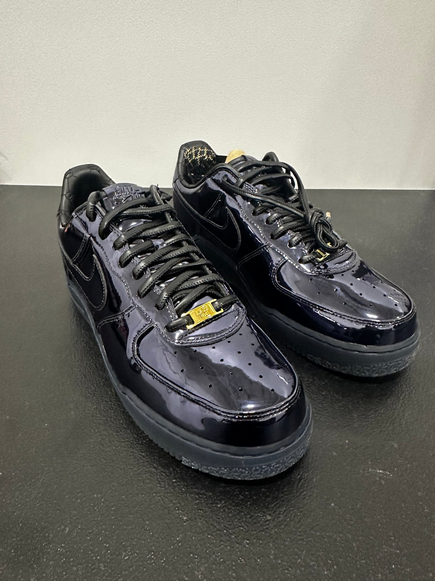 Nike Air Force 1 Low LeBron James Black Patent