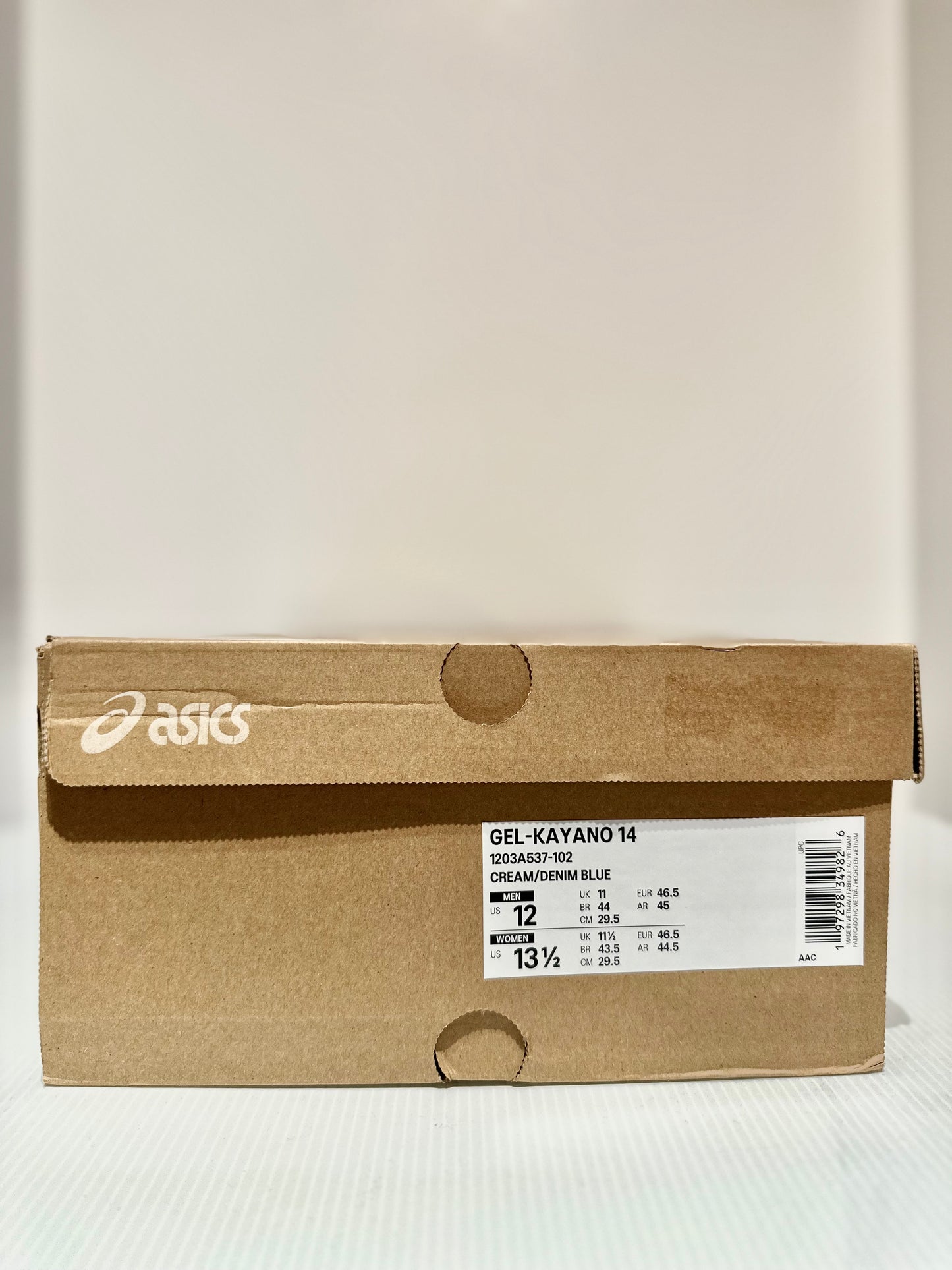 ASICS Gel-Kayano 14 - Cream Metallic Blue