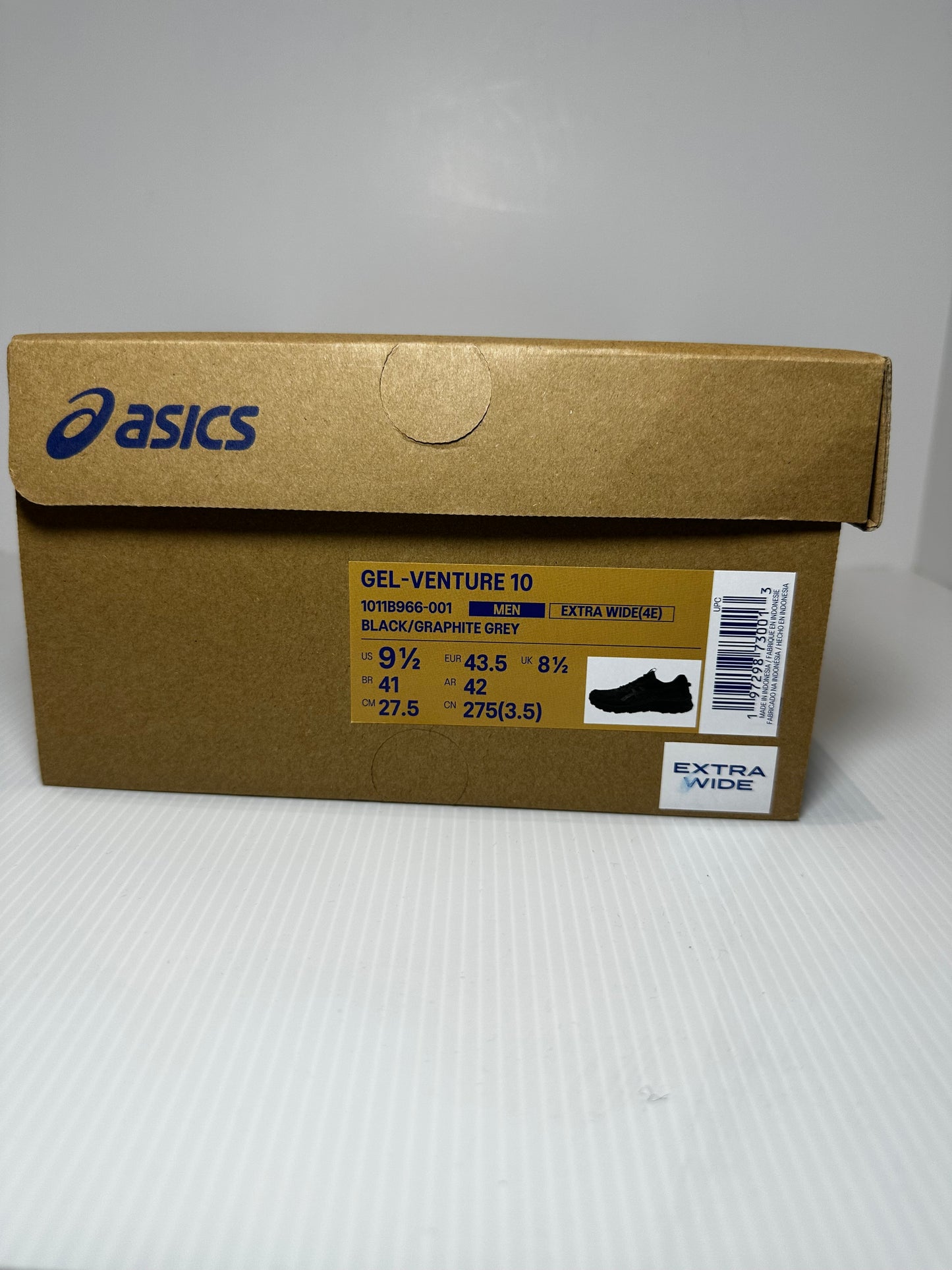 ASICS Gel-Venture 10 - Black/Graphite Grey