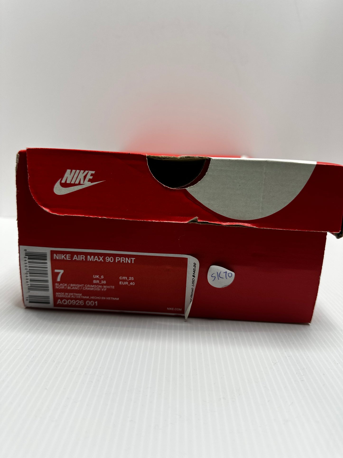 Nike Air Max 90 atmos We Love Nike - Bright Crimson/Black/White
