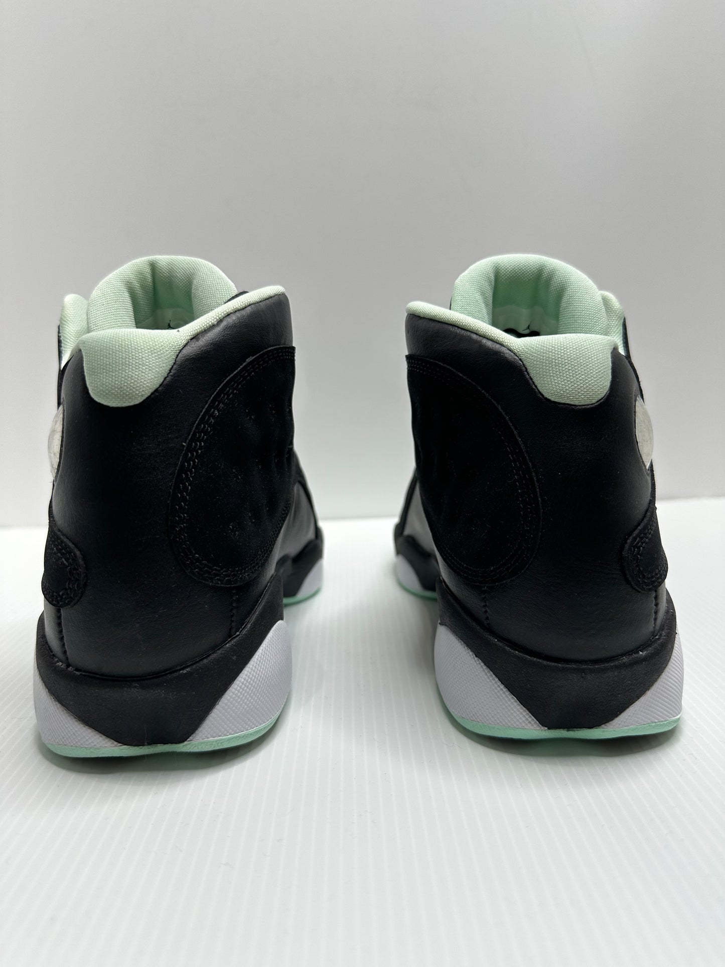 Jordan 13 Retro Black Mint Foam (GS) - Black/Mint Green