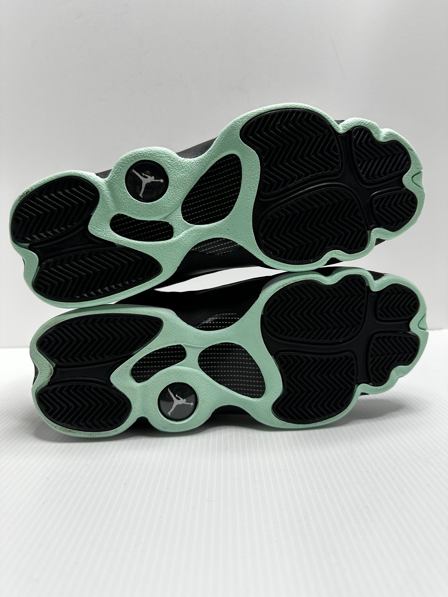 Jordan 13 Retro Black Mint Foam (GS) - Black/Mint Green