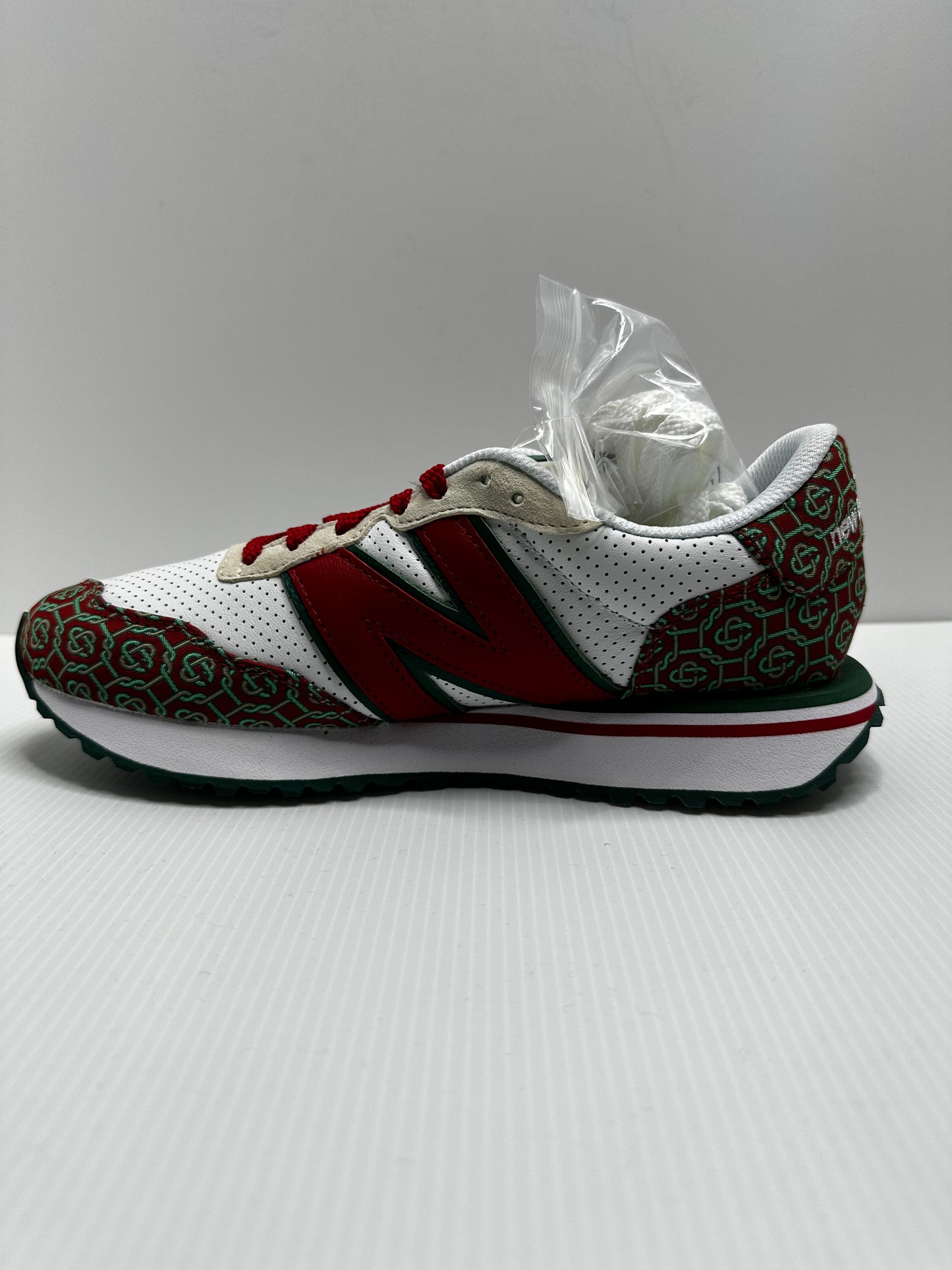 New Balance 237 Casablanca Red Monogram - White/Red/Green