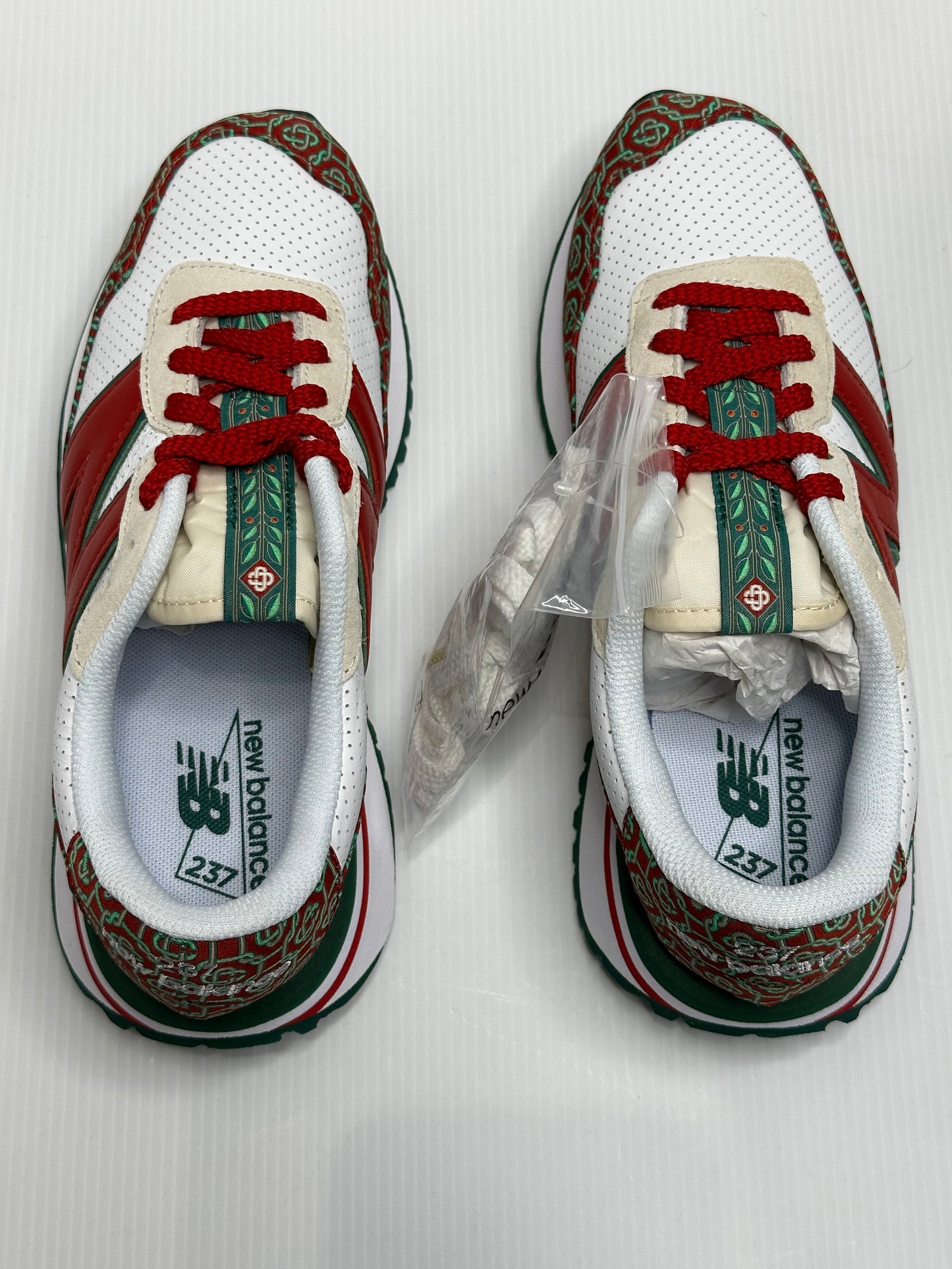 New Balance 237 Casablanca Red Monogram - White/Red/Green