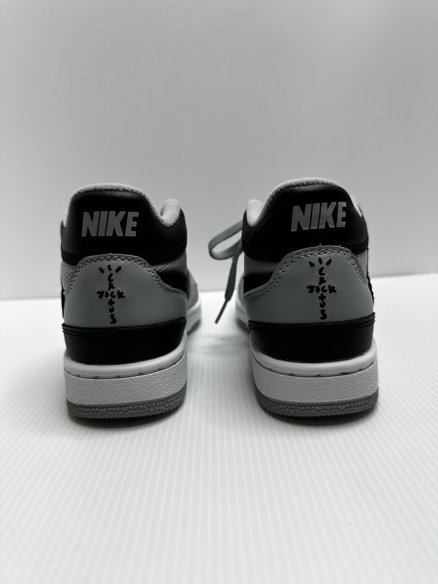 Nike Mac Attack QS SP Cactus Jack - Light Smoke Grey/Black-White