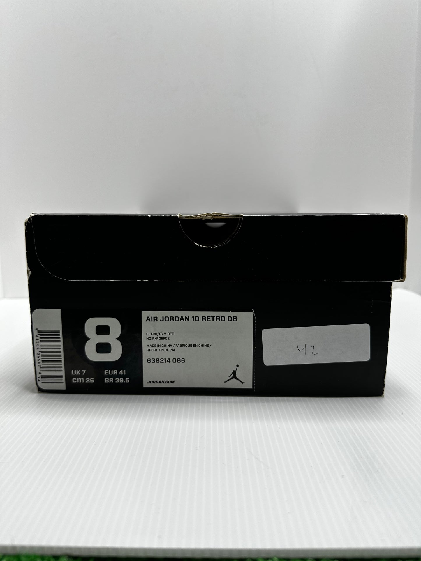 Preowned - Air Jordan 10 Retro DB GS 'Doernbecher' - Black/Camo/Red