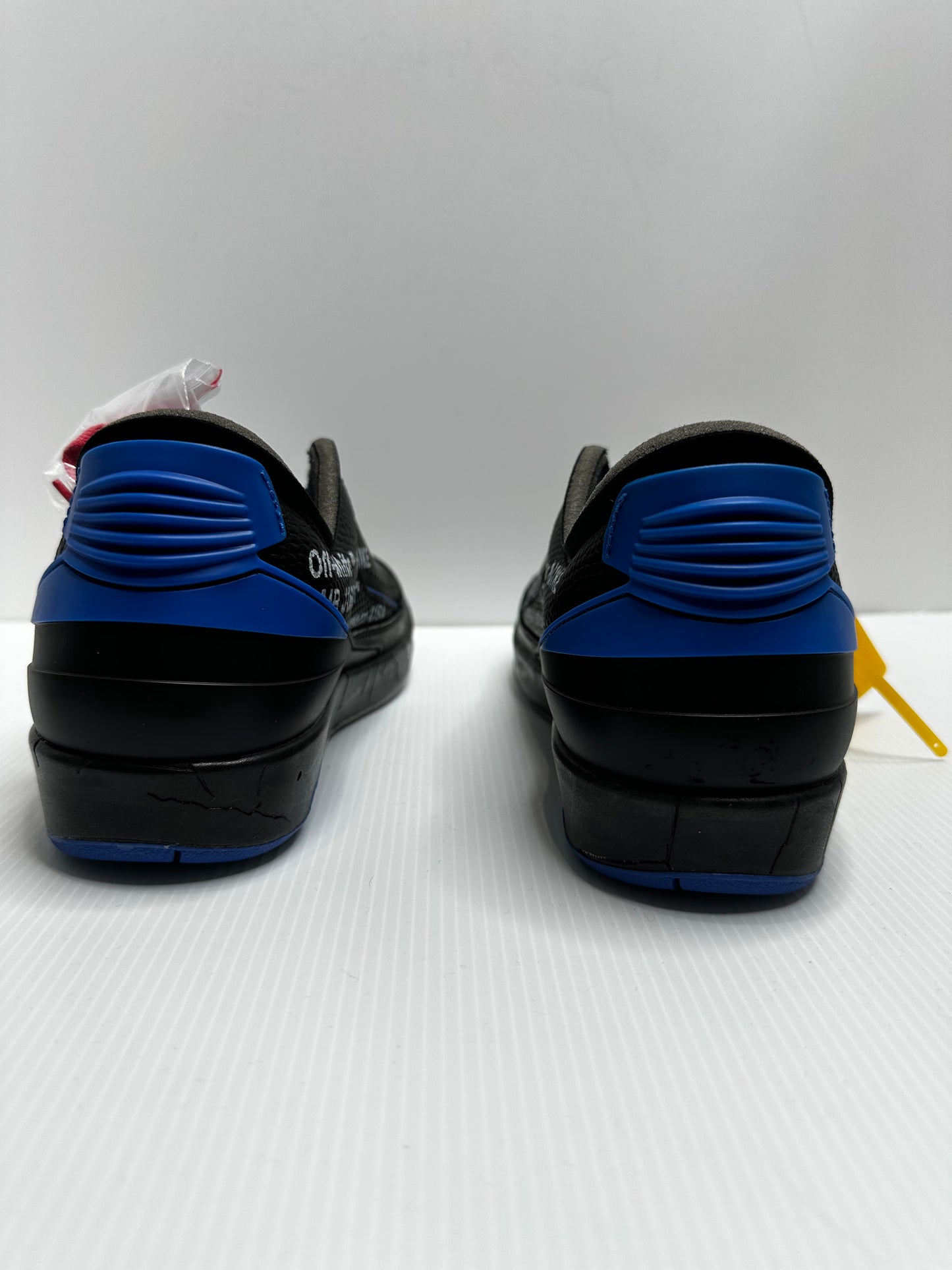 Off-White x Air Jordan 2 Retro Low SP - Black Varsity/Royal