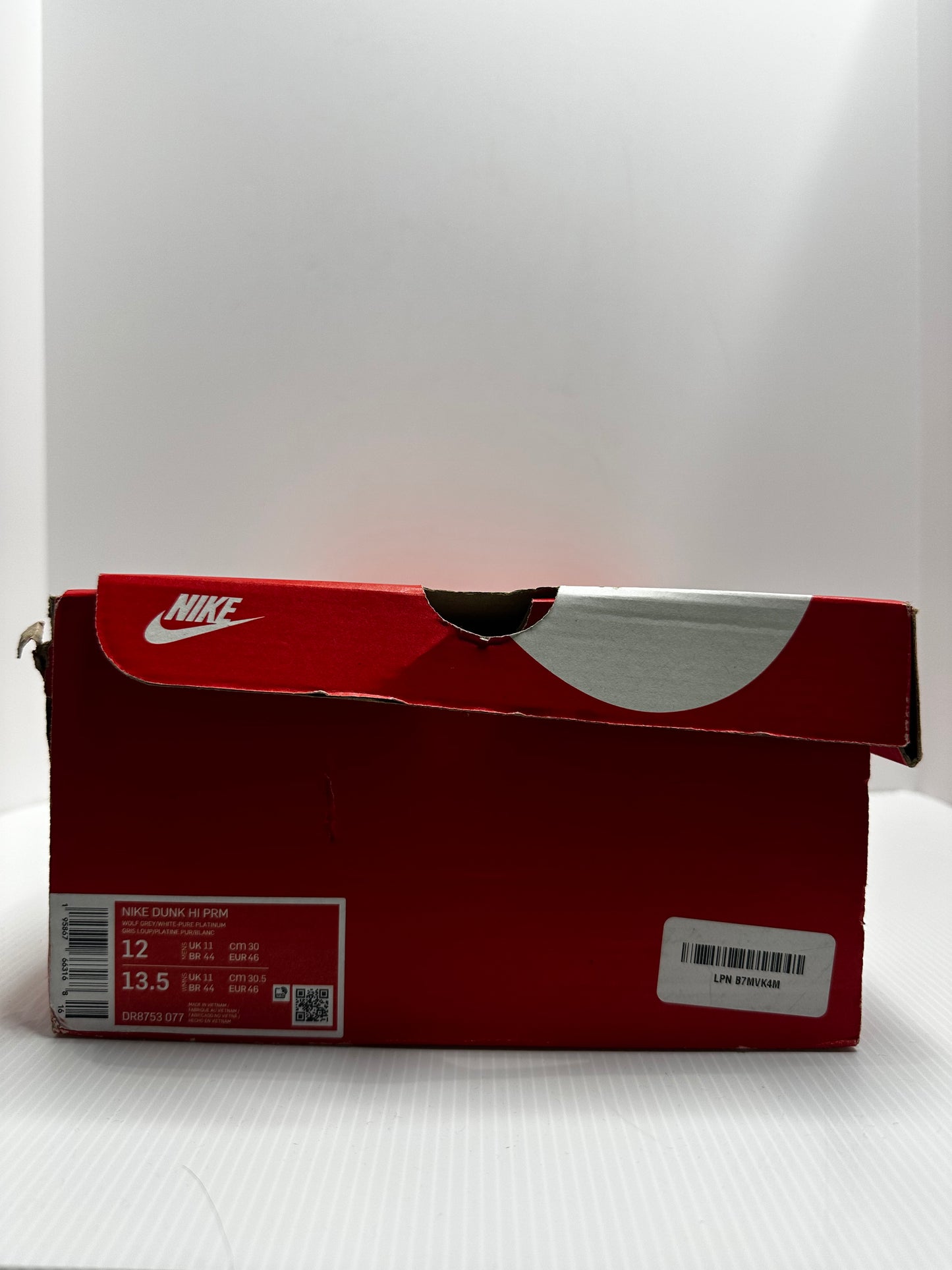Nike Dunk High 'Culture Day' - Wolf Grey/White/Pure Platinum