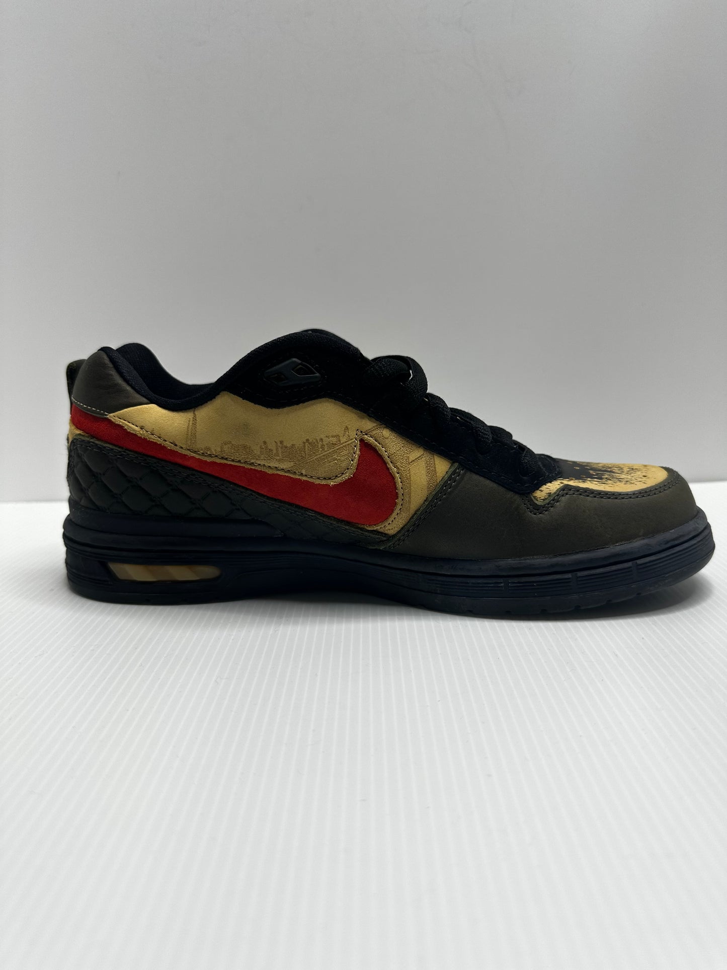 Preowned - Nike SB Paul Rodriguez Zoom Air Elite Stash - Honey Wheat/Pimento-Deep Green
