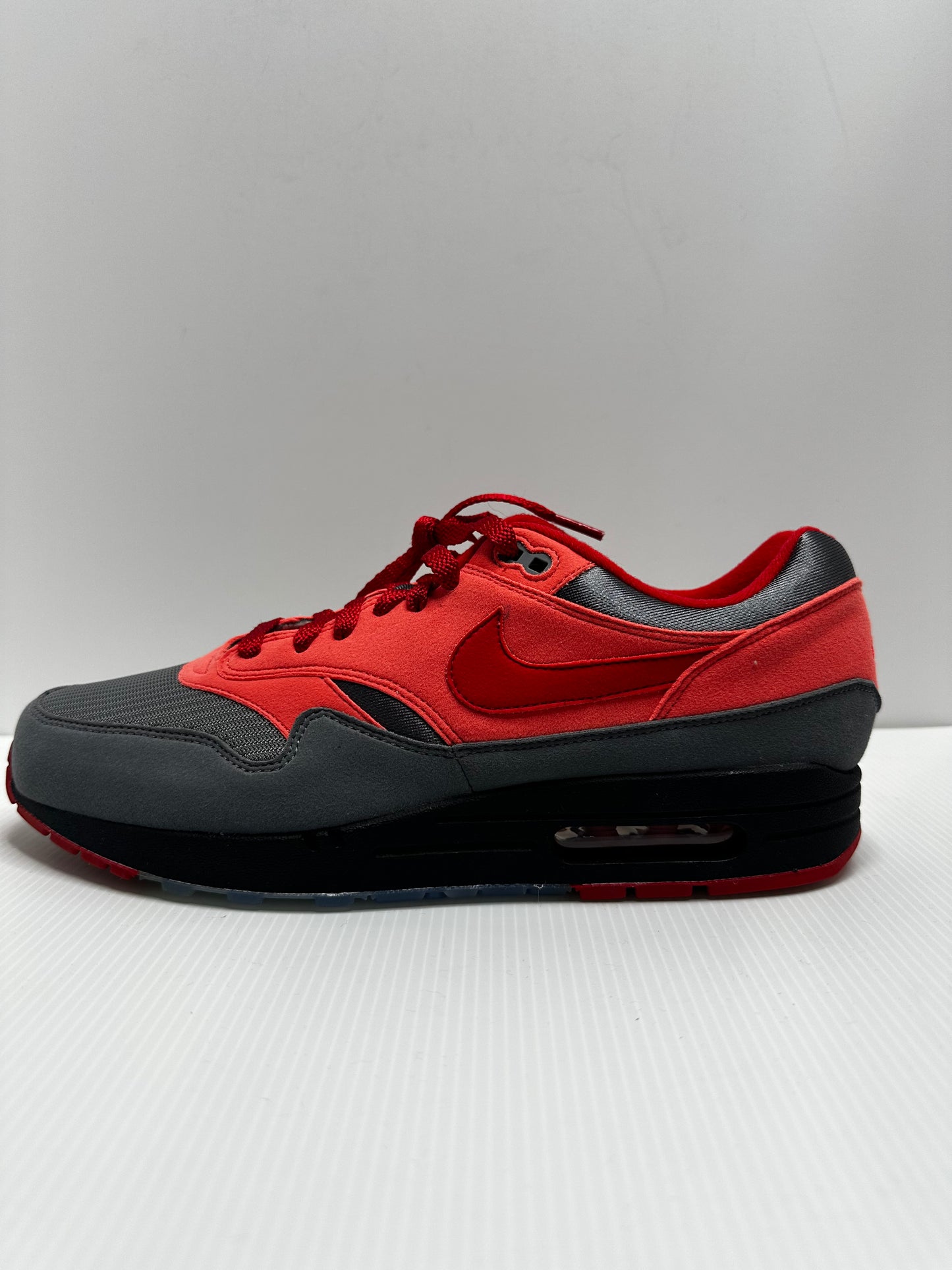 Preowned - Nike Air Max 1 Nike By You - Bright Crimson/Grey
