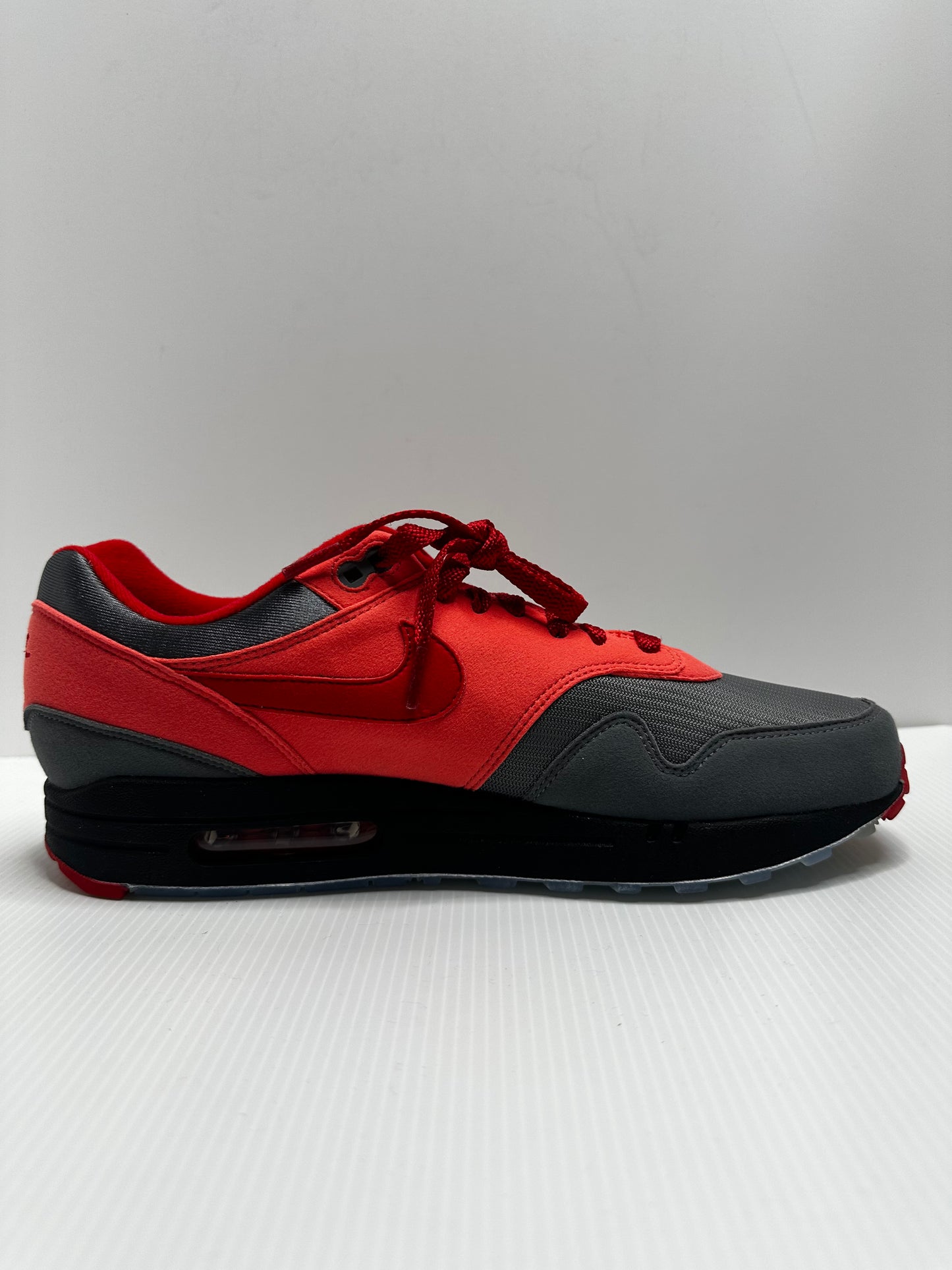 Preowned - Nike Air Max 1 Nike By You - Bright Crimson/Grey