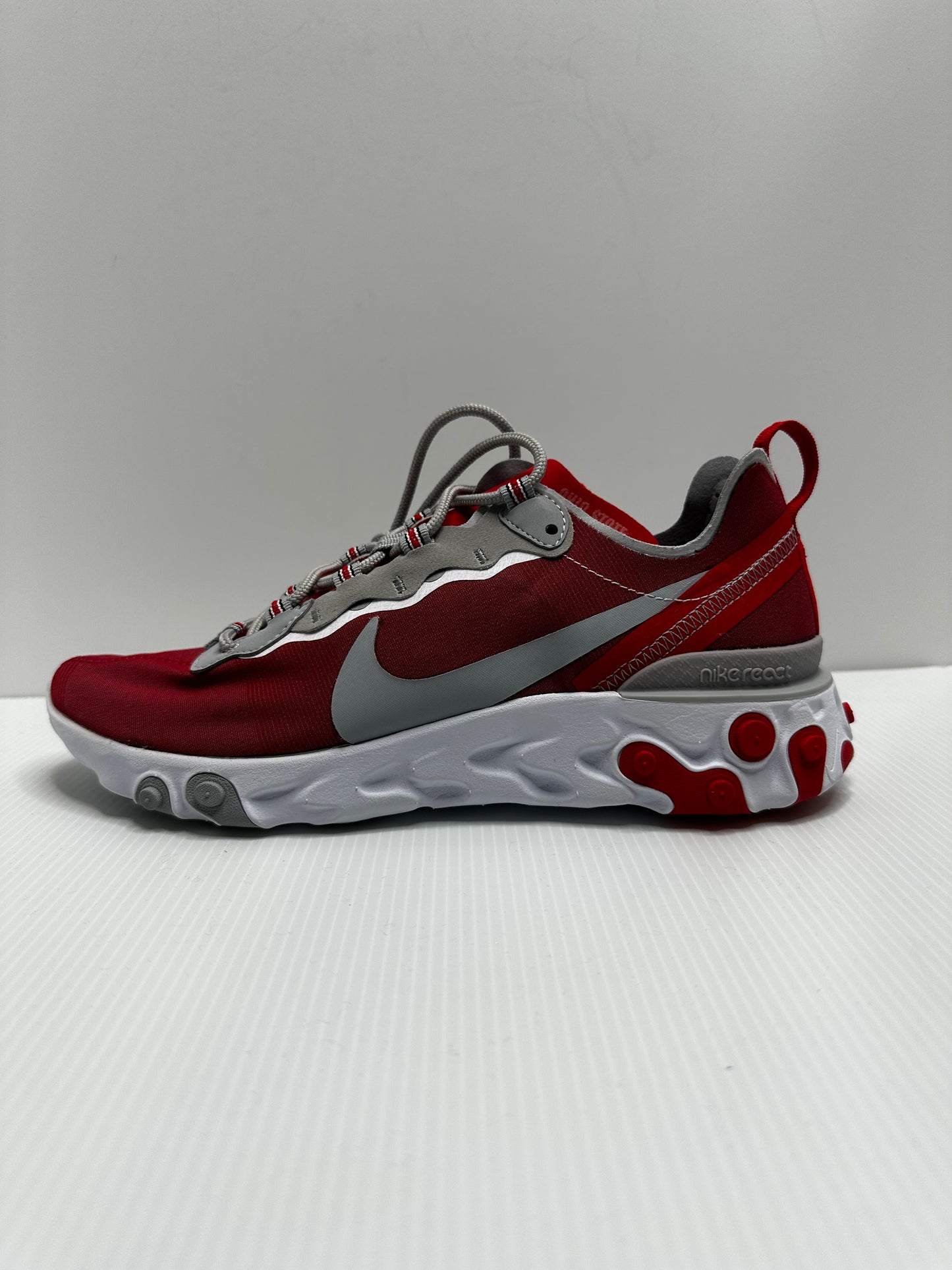 Nike React Element 55 Ohio St - University Red/White/Wolf Grey