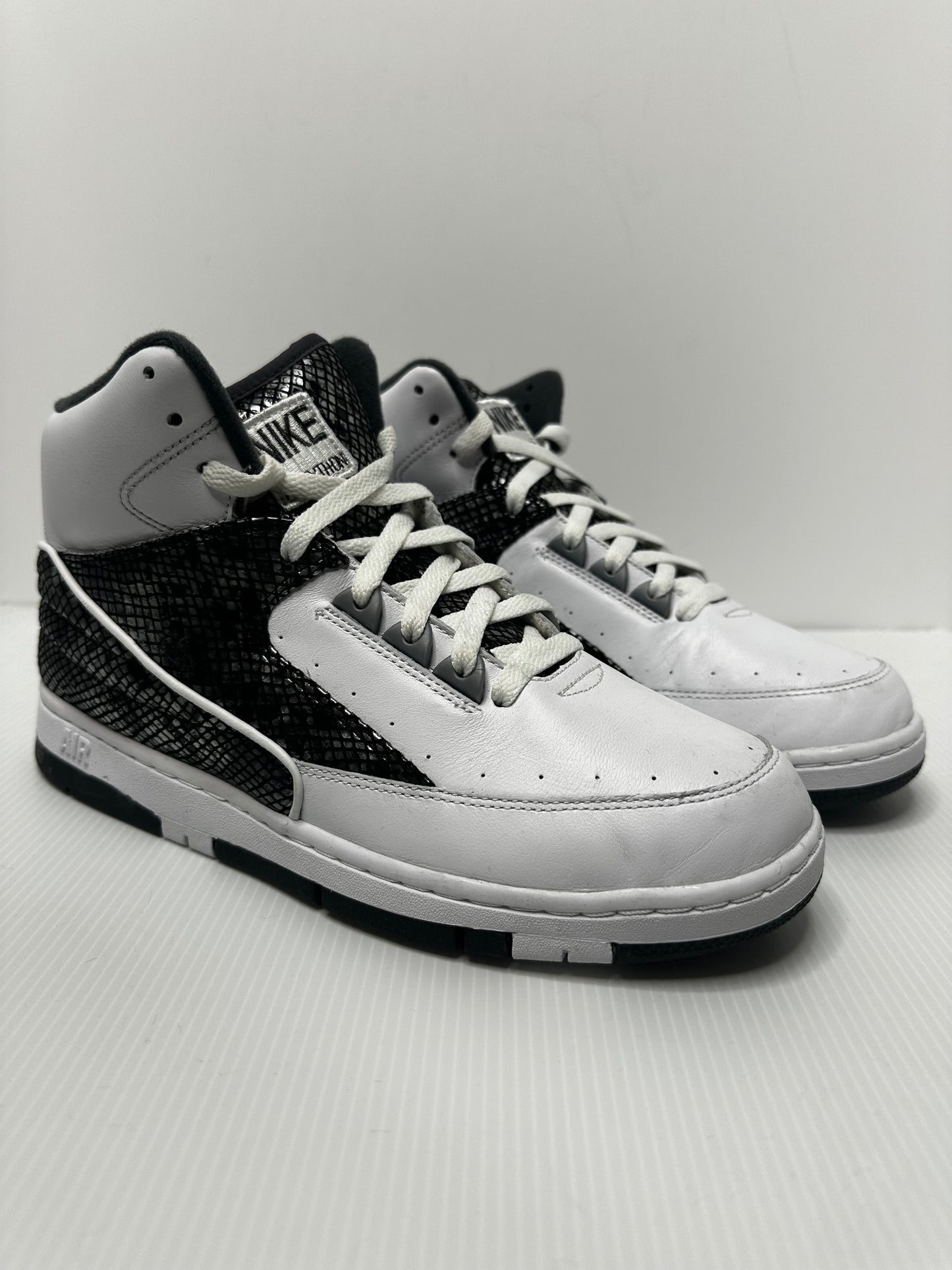 Preowned Nike Air Python White Metallic Silver