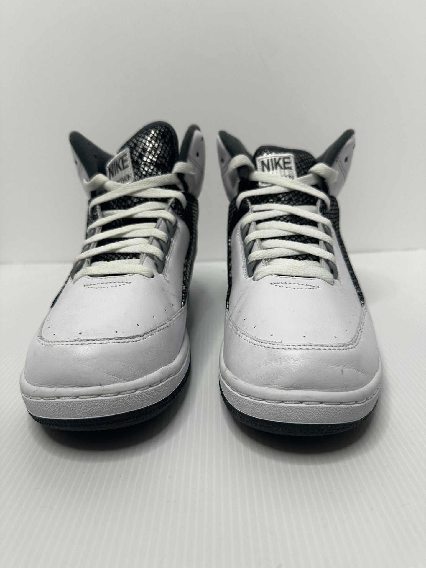 Preowned Nike Air Python White Metallic Silver