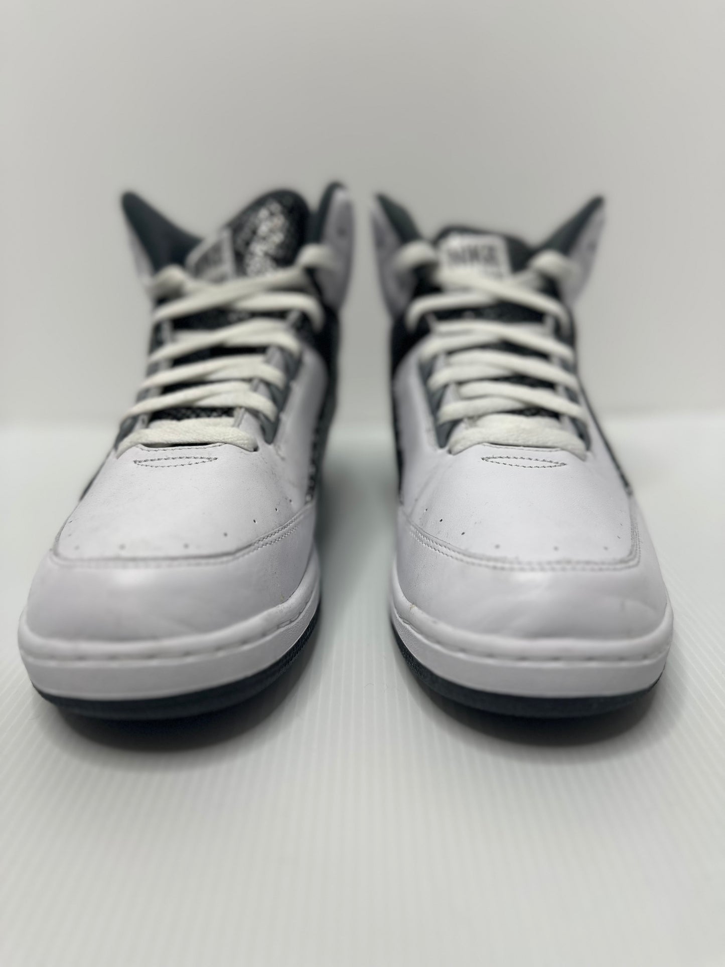 Preowned Nike Air Python White Metallic Silver