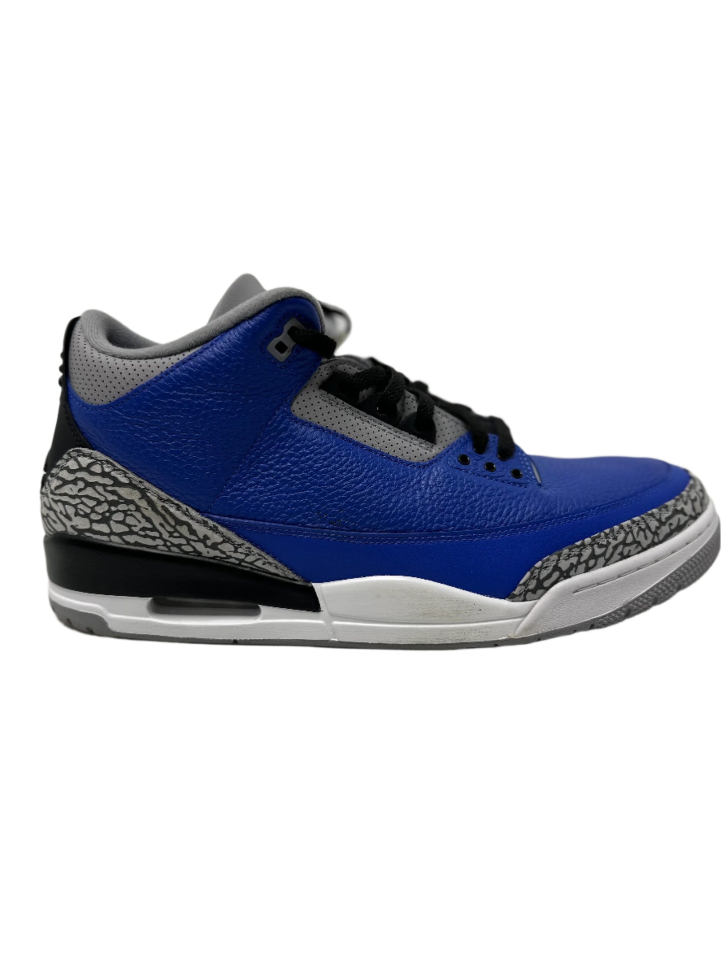 Preowned Jordan 3 Retro Varsity Royal Cement