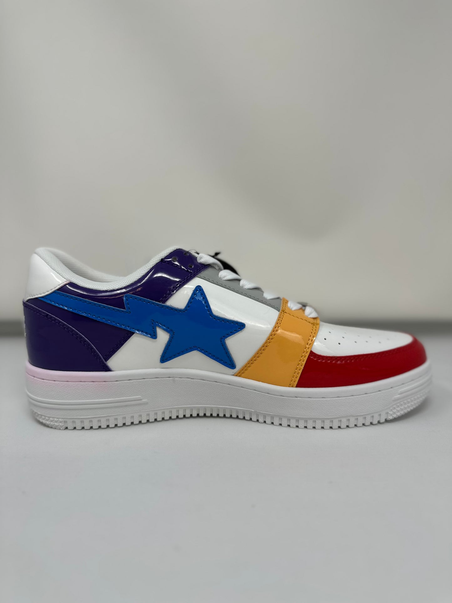 A Bathing Ape Bape Sta Low Crazy White