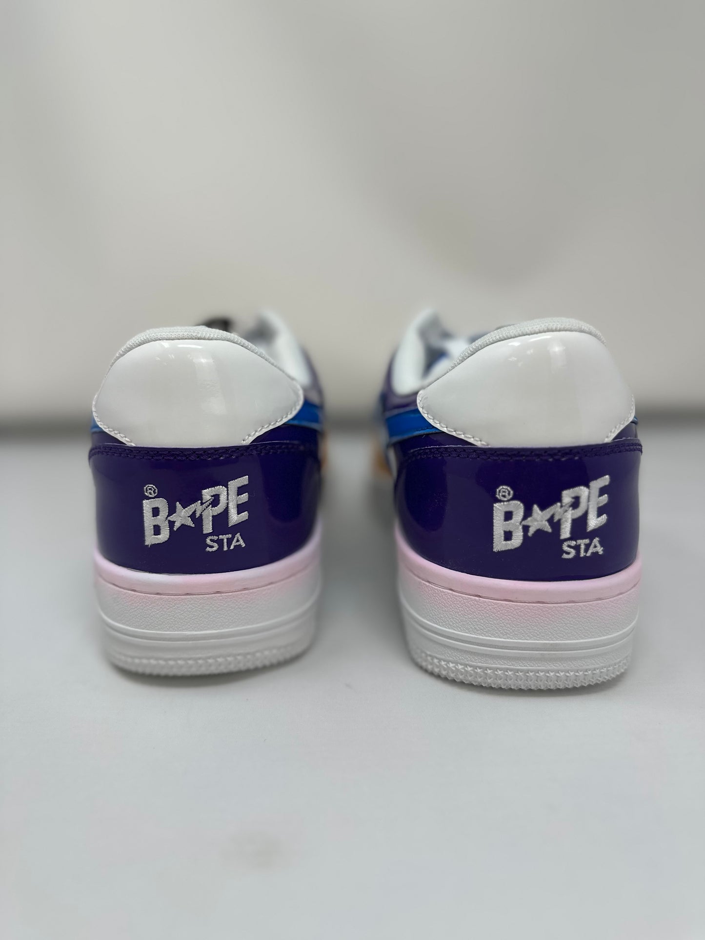 A Bathing Ape Bape Sta Low Crazy White