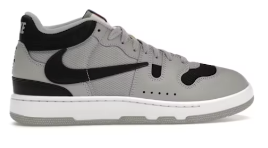 Nike Mac Attack QS SP Cactus Jack - Light Smoke Grey/Black-White