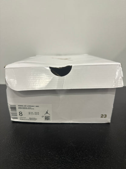 Jordan 1 Mid Indigo Haze Doll White (Women's)