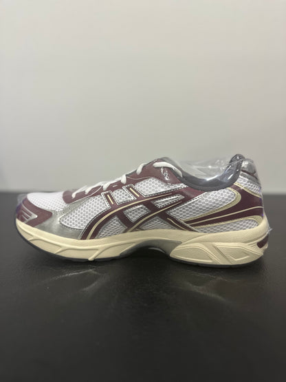 ASICS Gel-1130 White Maroon Banner