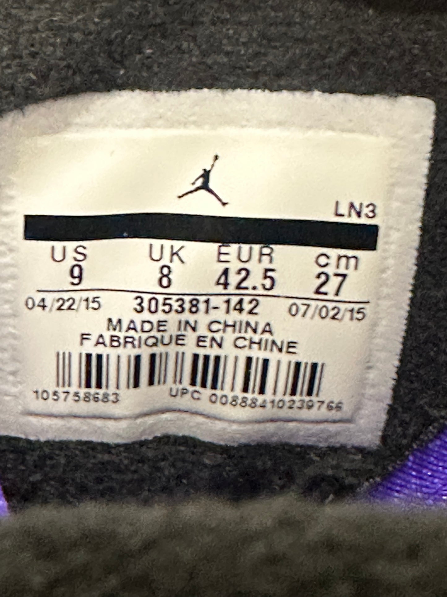 Jordan 8 Retro Three Peat