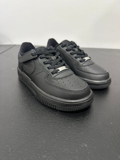 Nike Force 1 Low EasyOn Triple Black (PS)